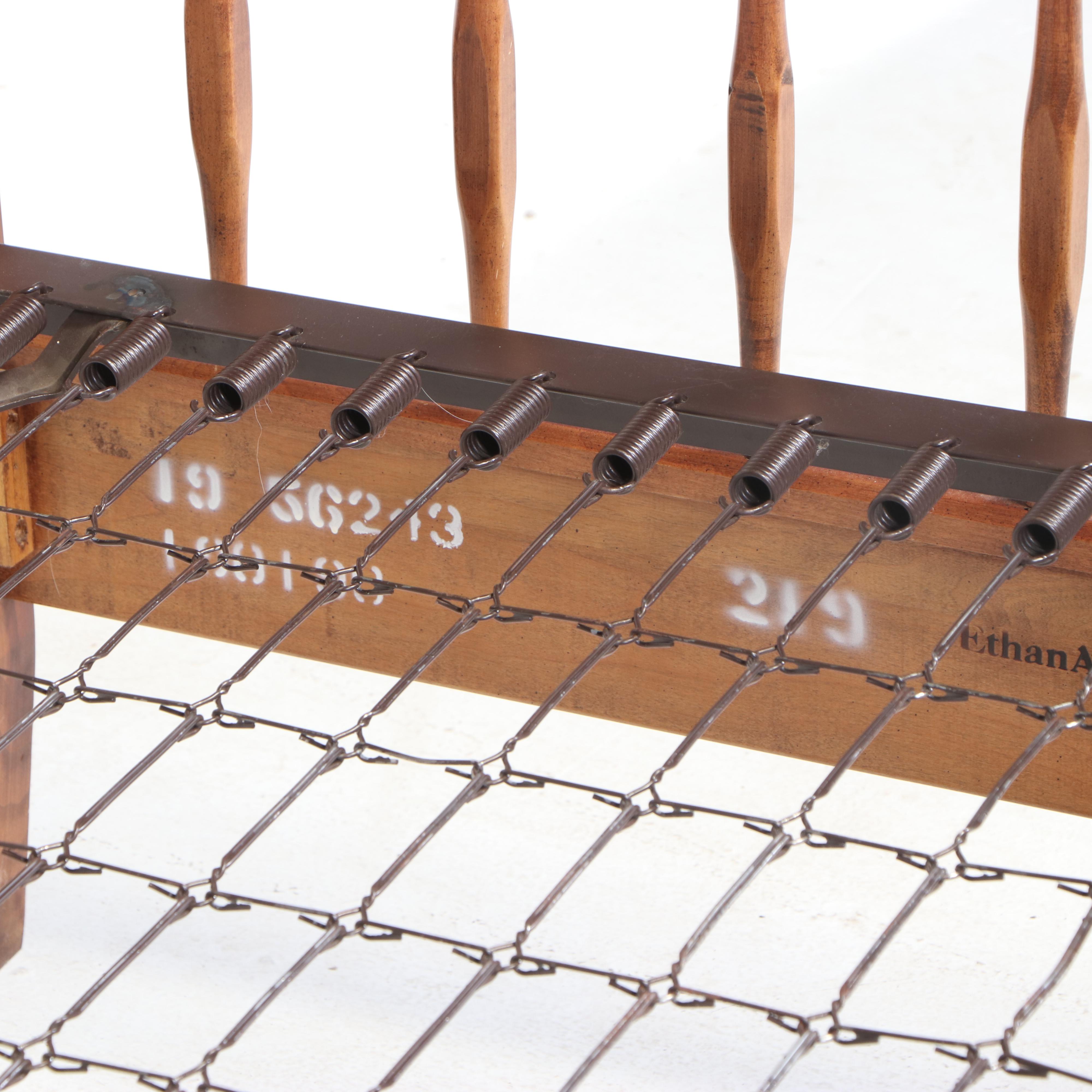 Ethan Allen Twin Size Day Bed with Trundle, Late 20th Century