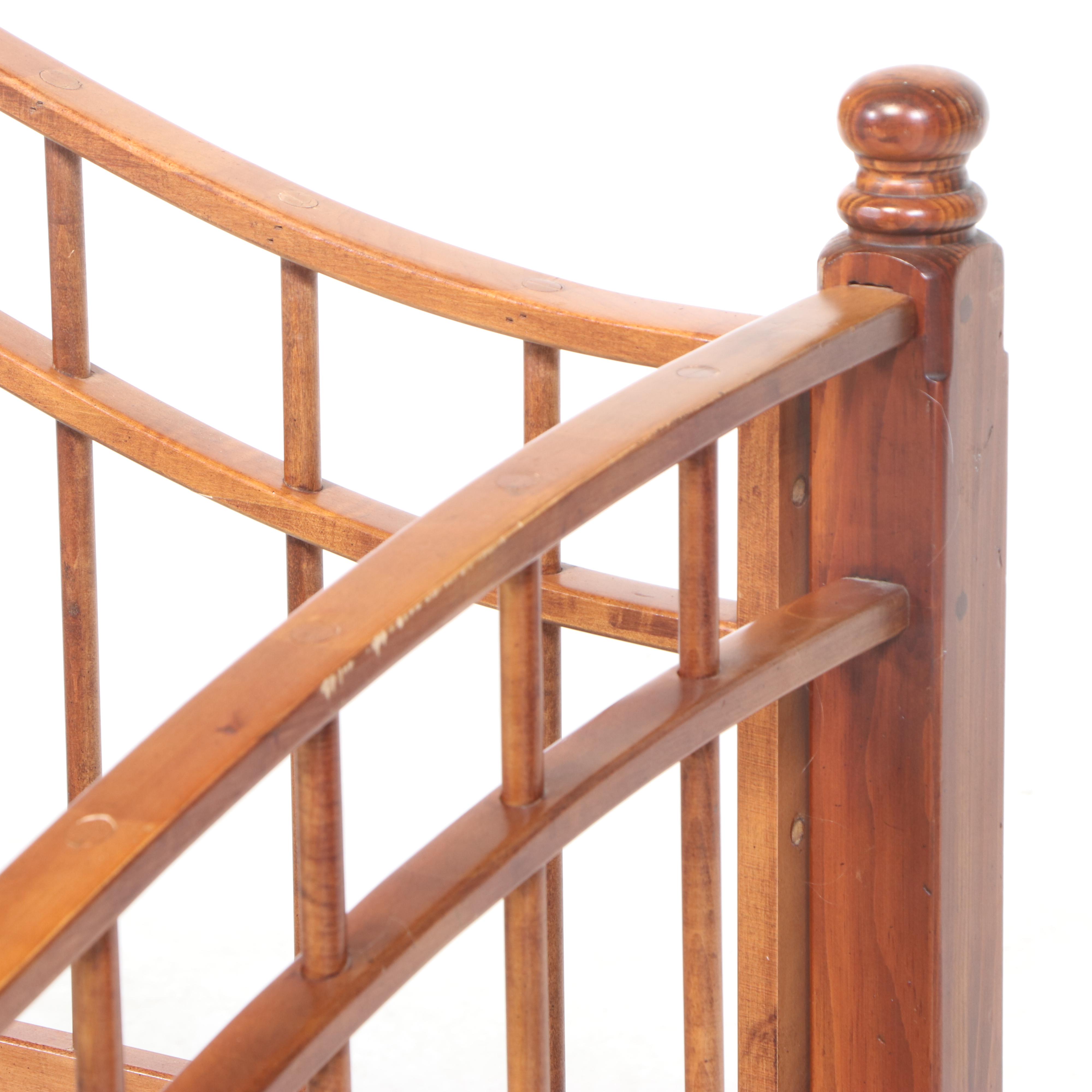 Ethan Allen Twin Size Day Bed with Trundle, Late 20th Century