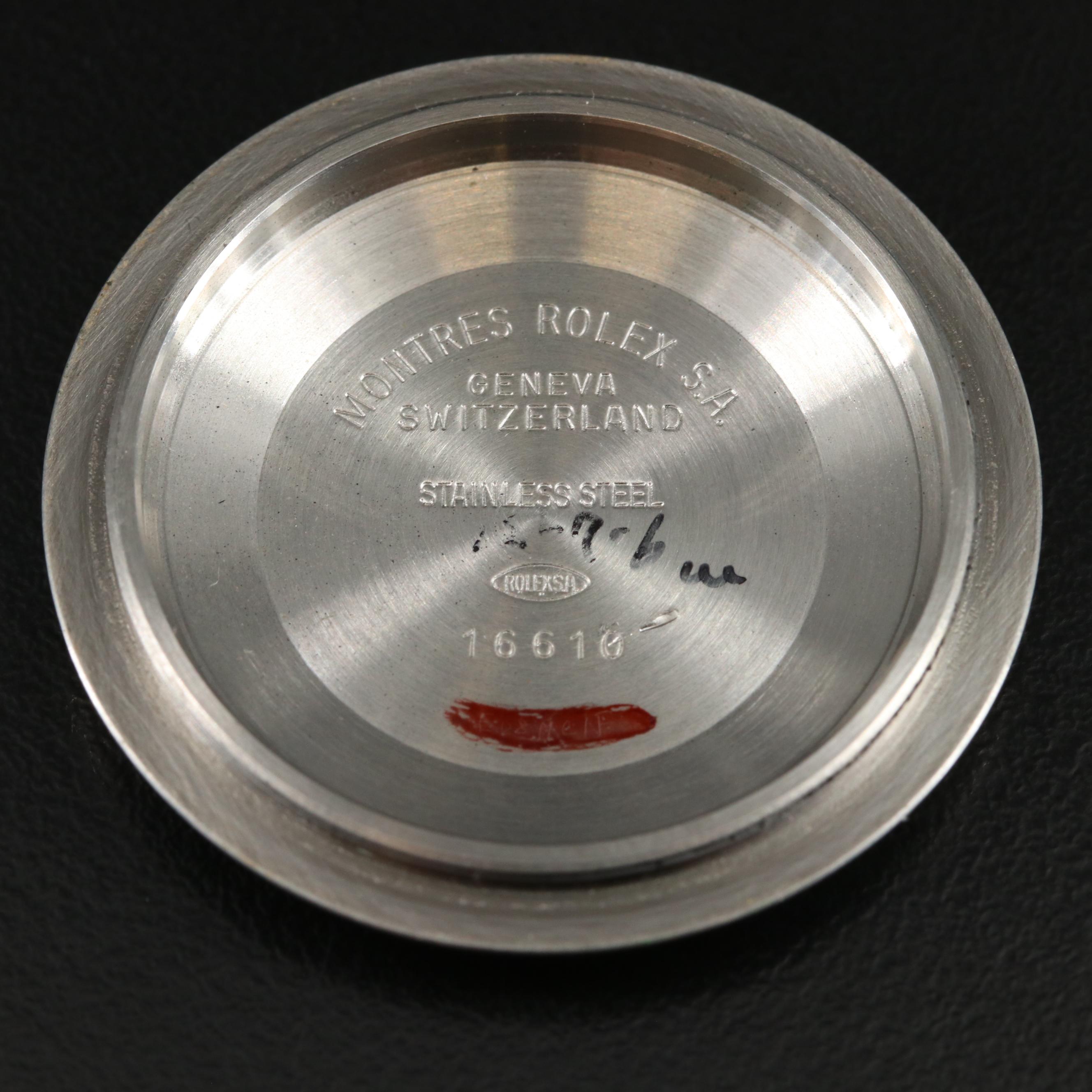 1991 Rolex Oyster Perpetual Submariner Watch