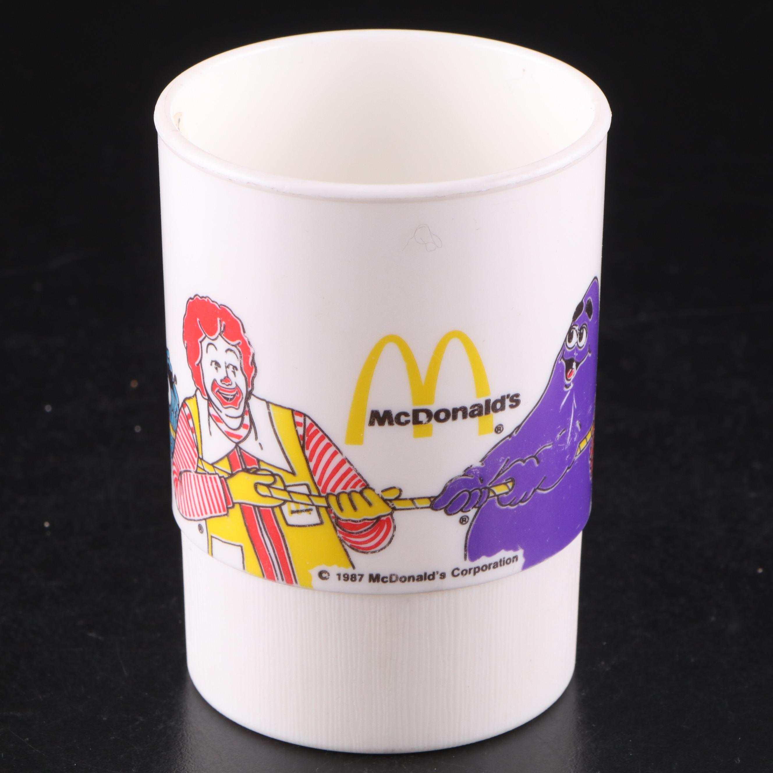 Burger King, McDonald's, and Disney Themed Glassware, Late 20th C.