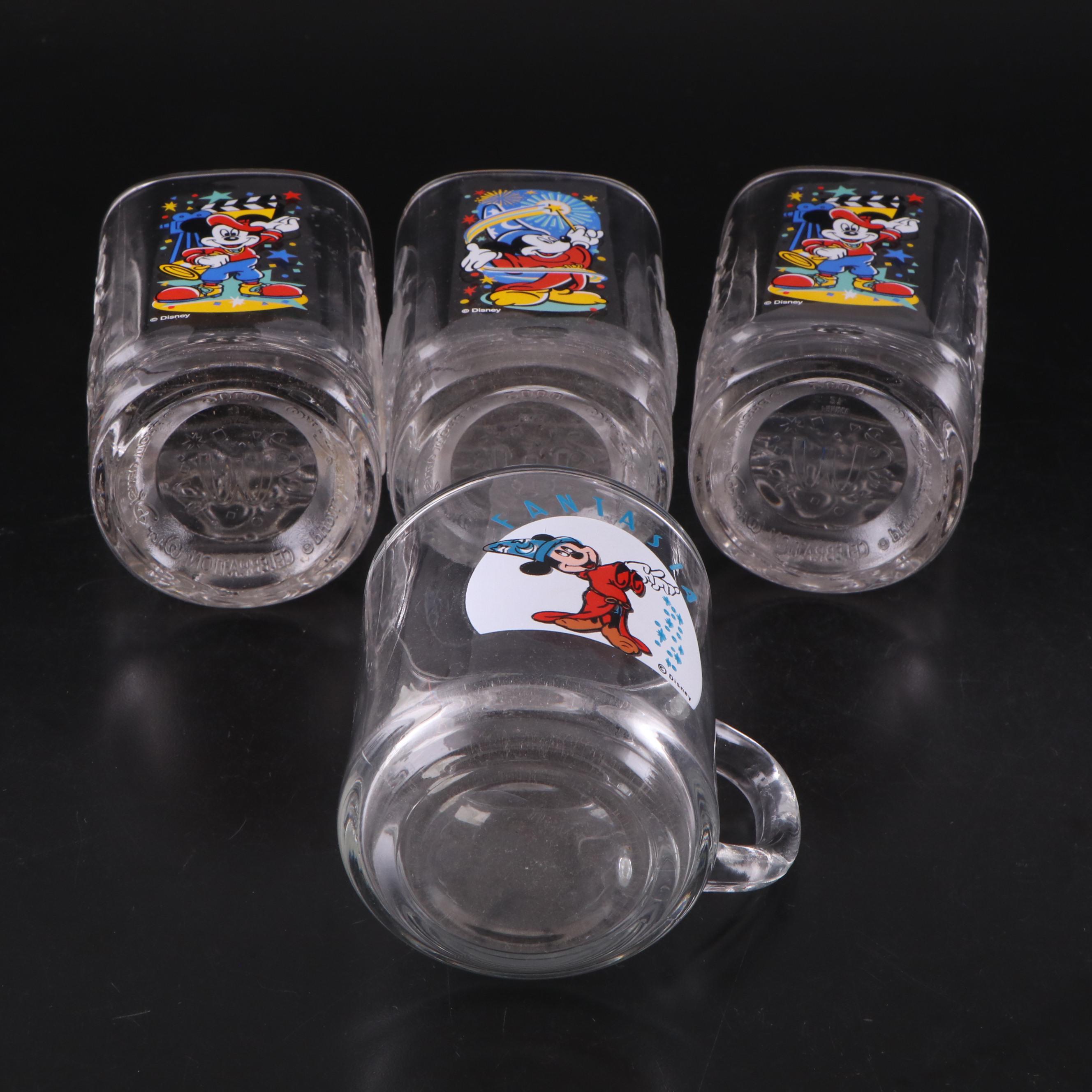 Burger King, McDonald's, and Disney Themed Glassware, Late 20th C.