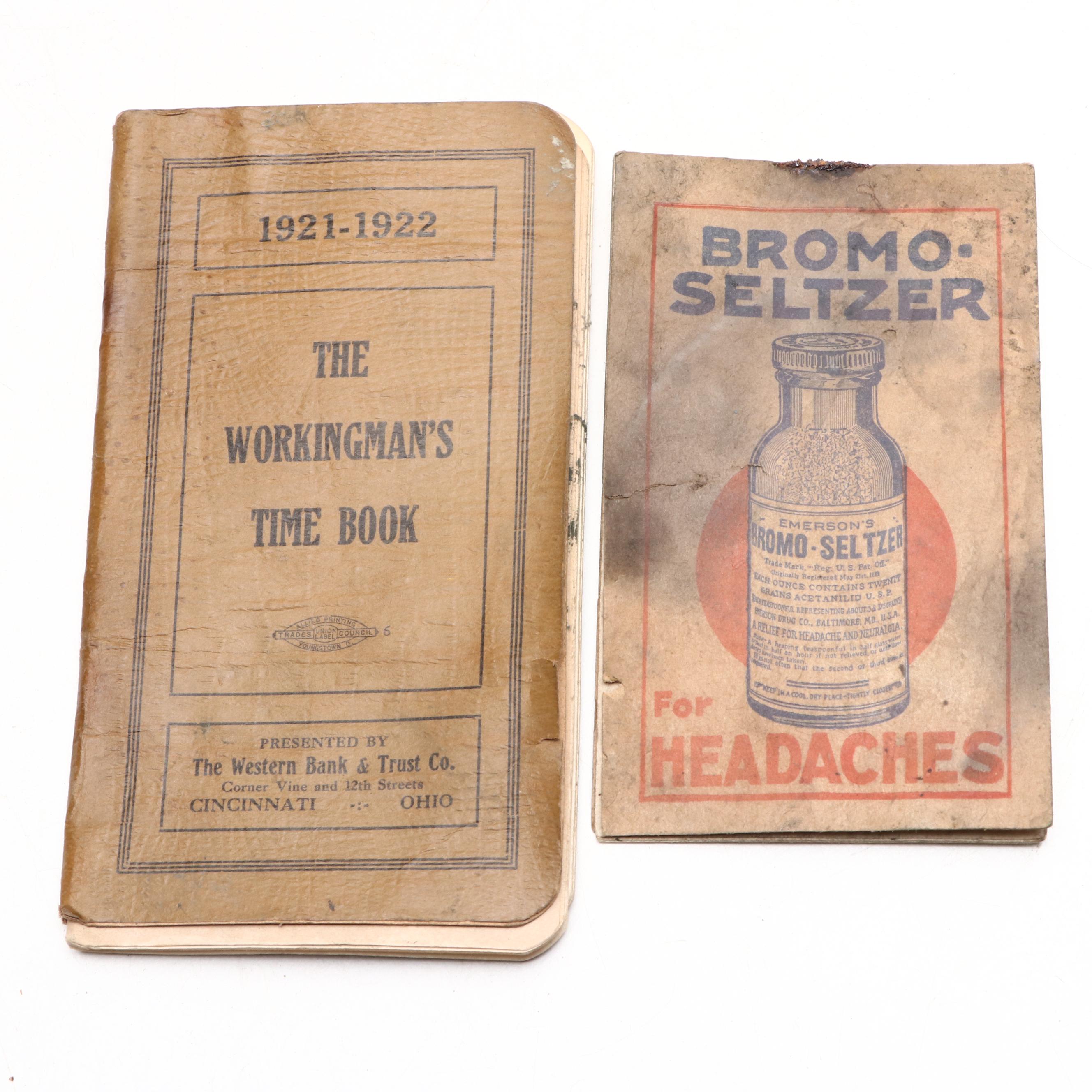 Thacker Coal Sign, Singer Automatic Zigzagger with Other Ephemera