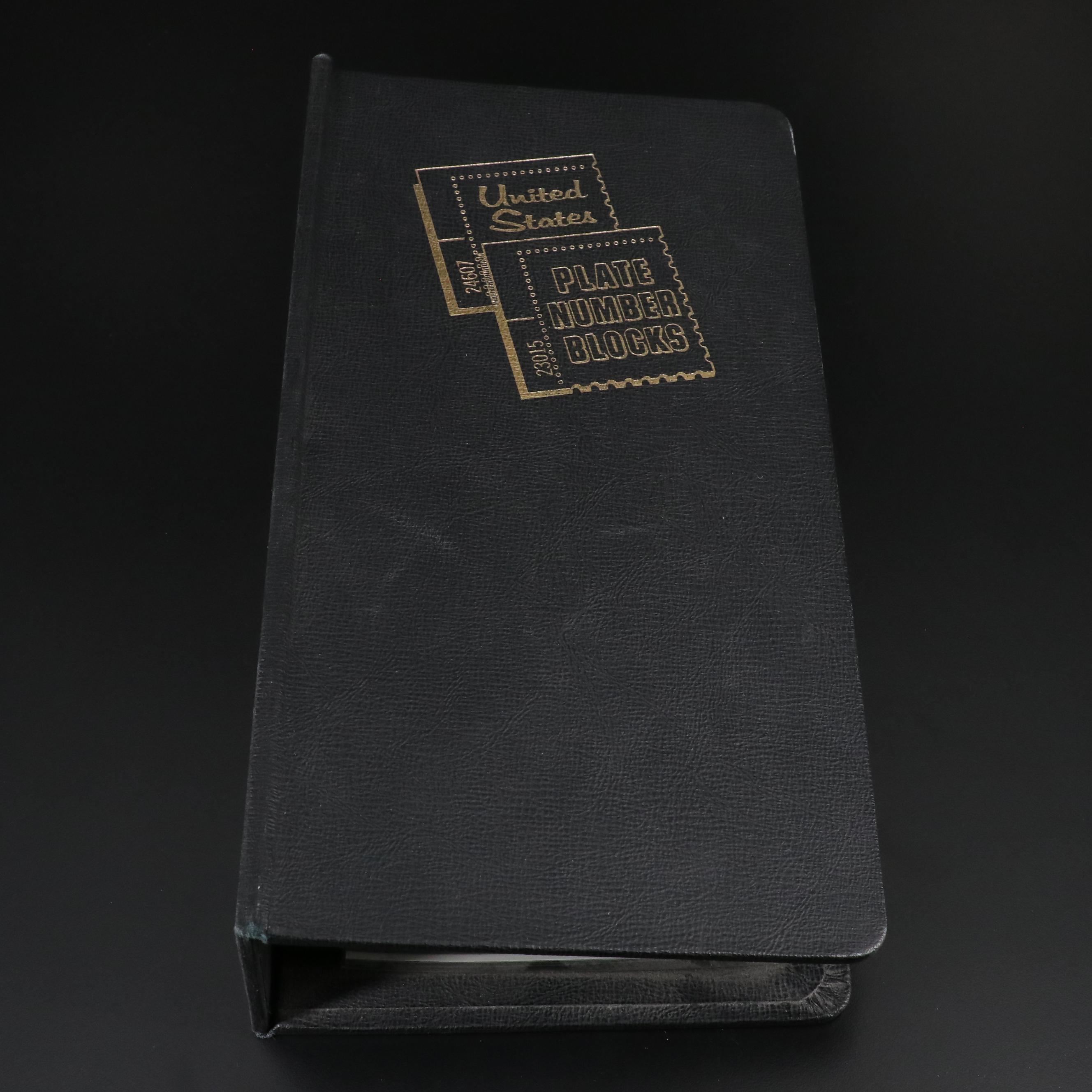 Two Albums of U.S. Plate Blocks