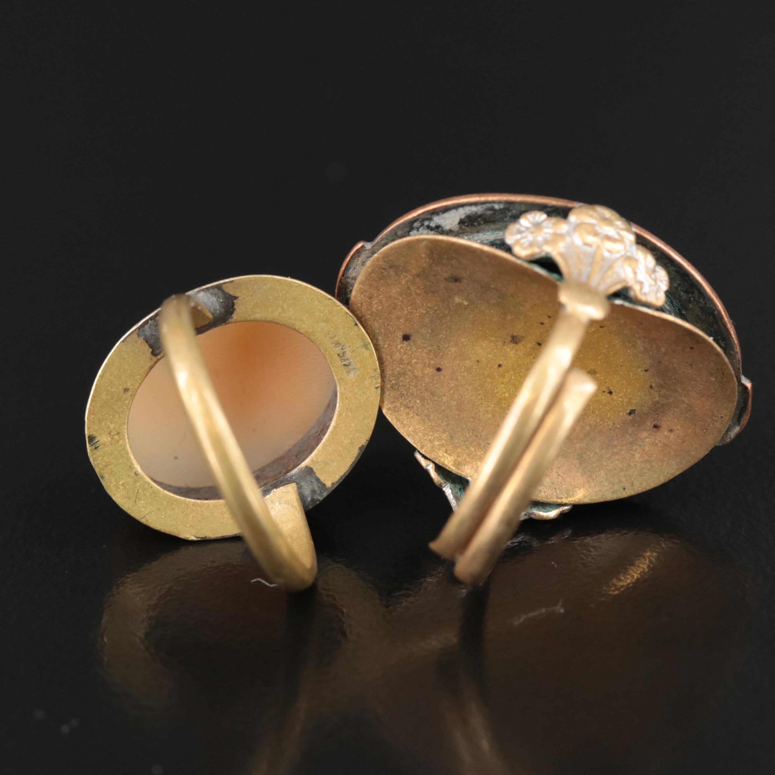 Vintage Cameo Rings