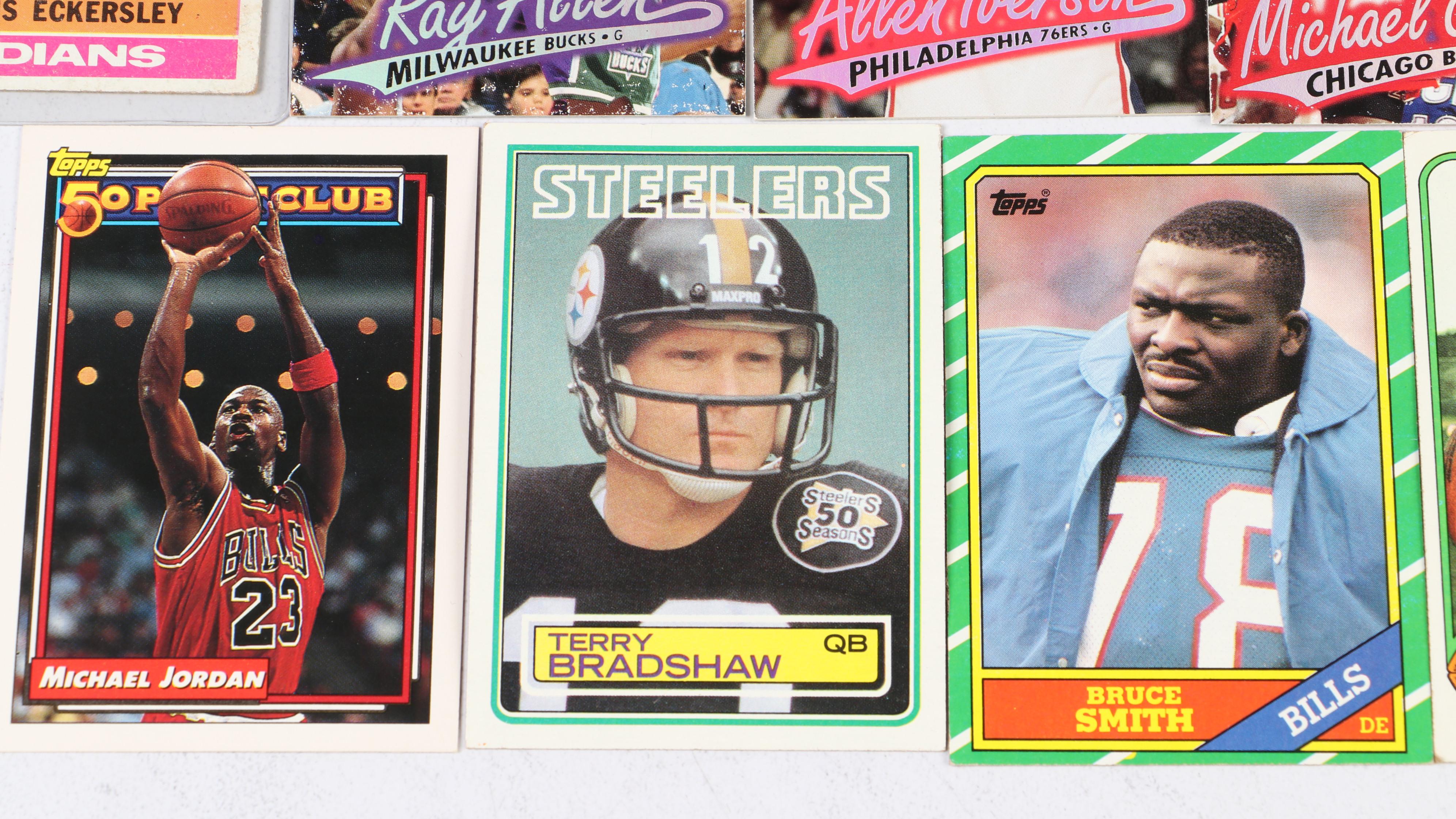 Topps with Other Sports and Comic Cards Featuring Undertaker Rookie and More
