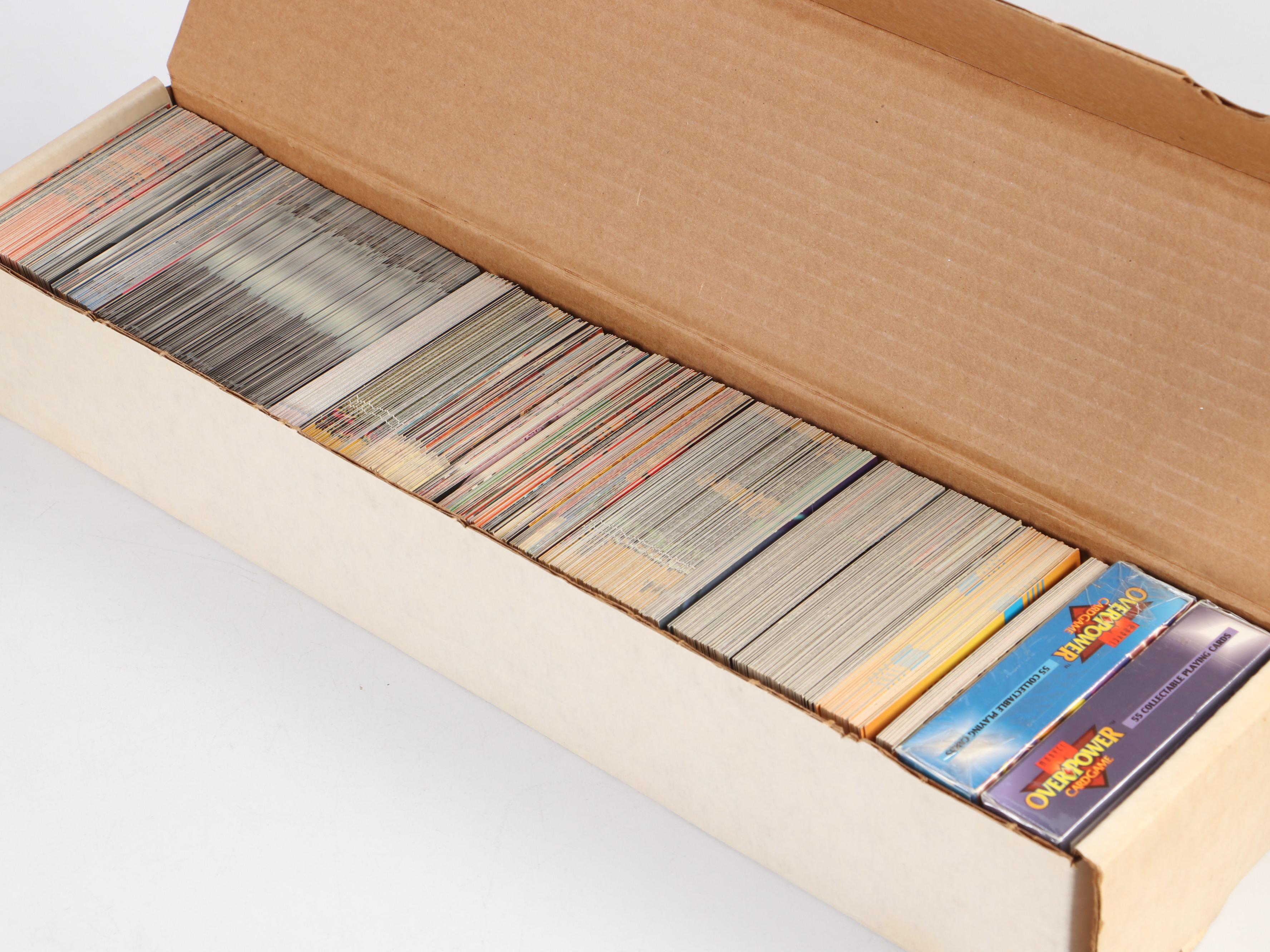 Topps with Other Sports and Comic Cards Featuring Undertaker Rookie and More