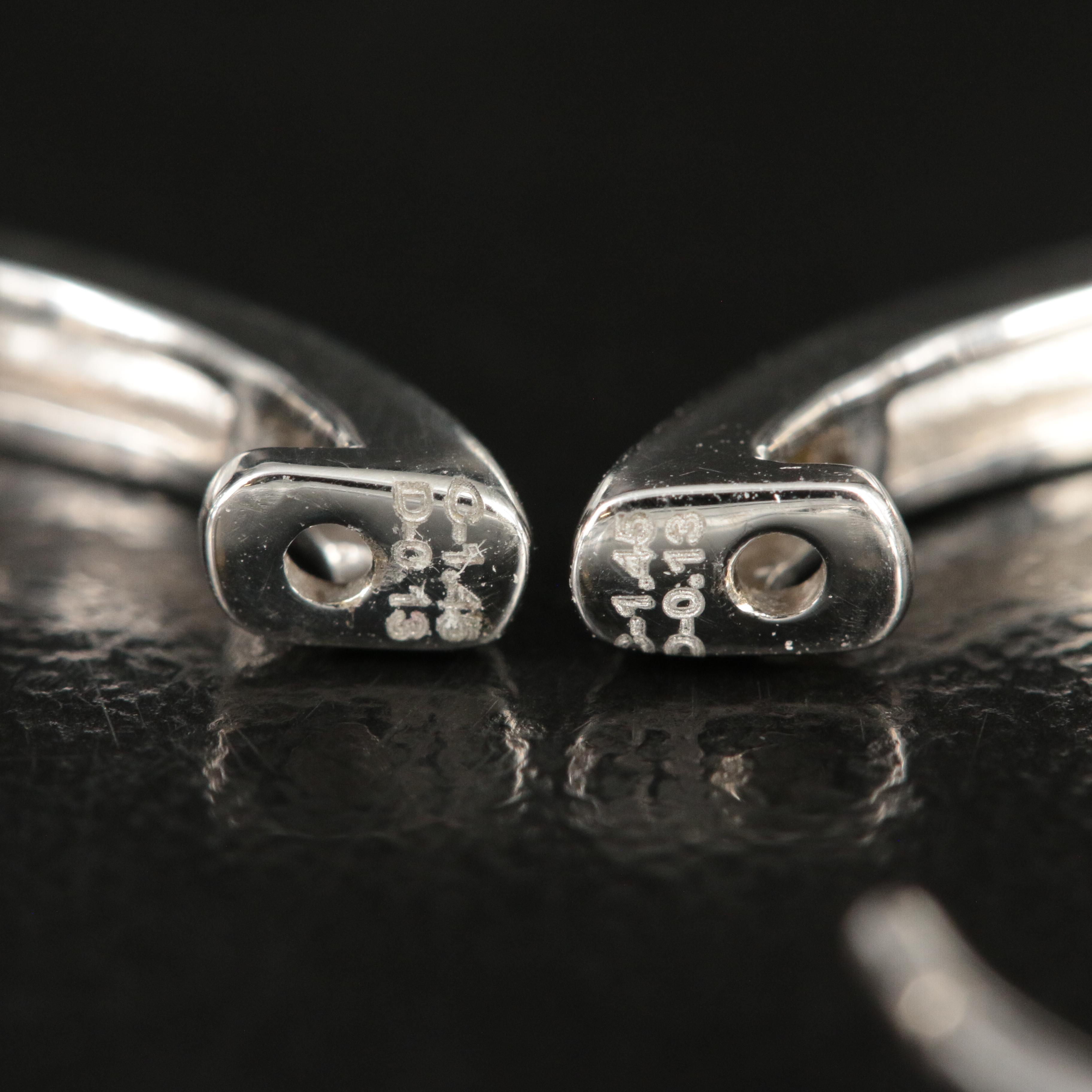 Chromia 18K Alexandrite and Diamond Hoop Earrings