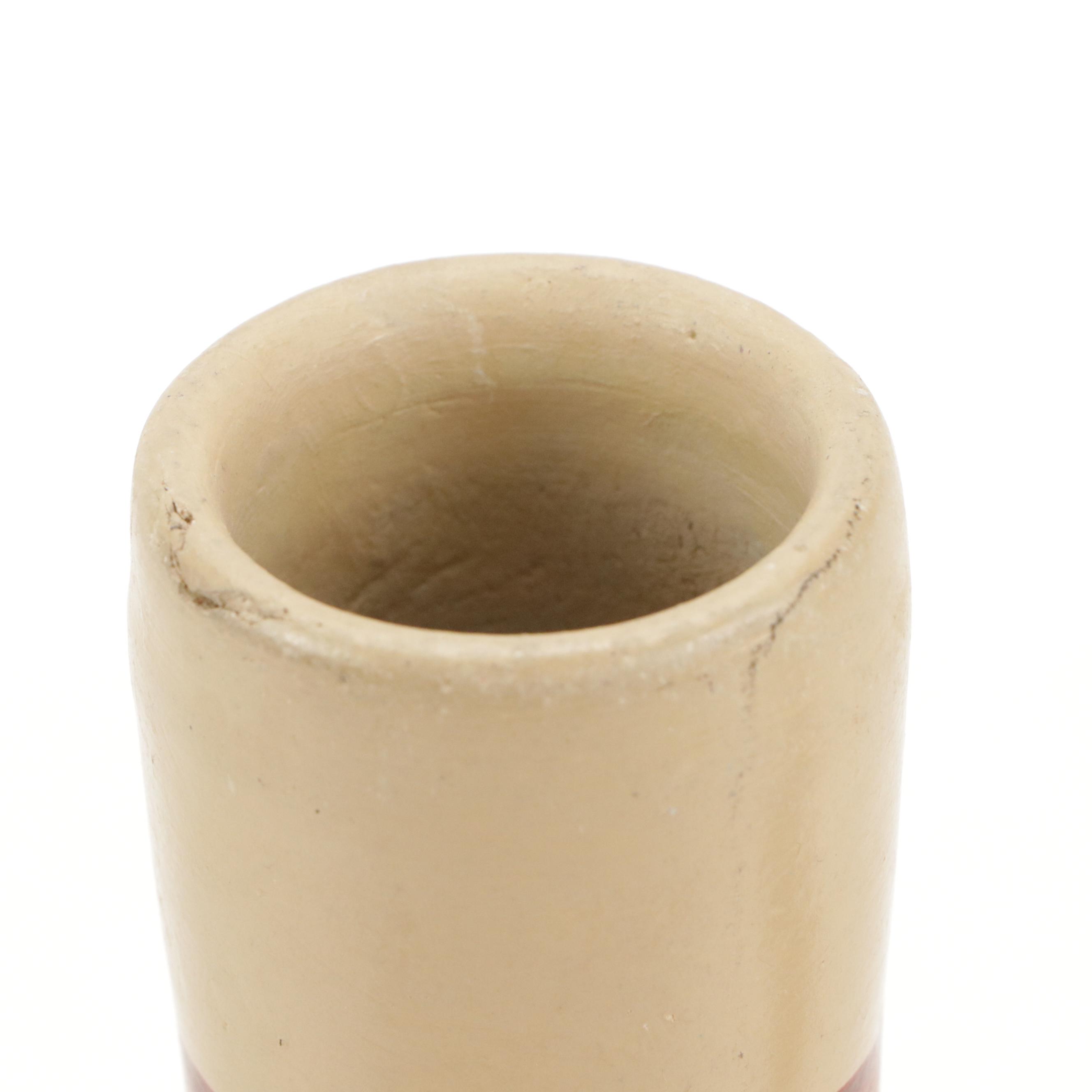 Mexican Folk Art Tonala Pottery Earthenware Vase and Pitcher