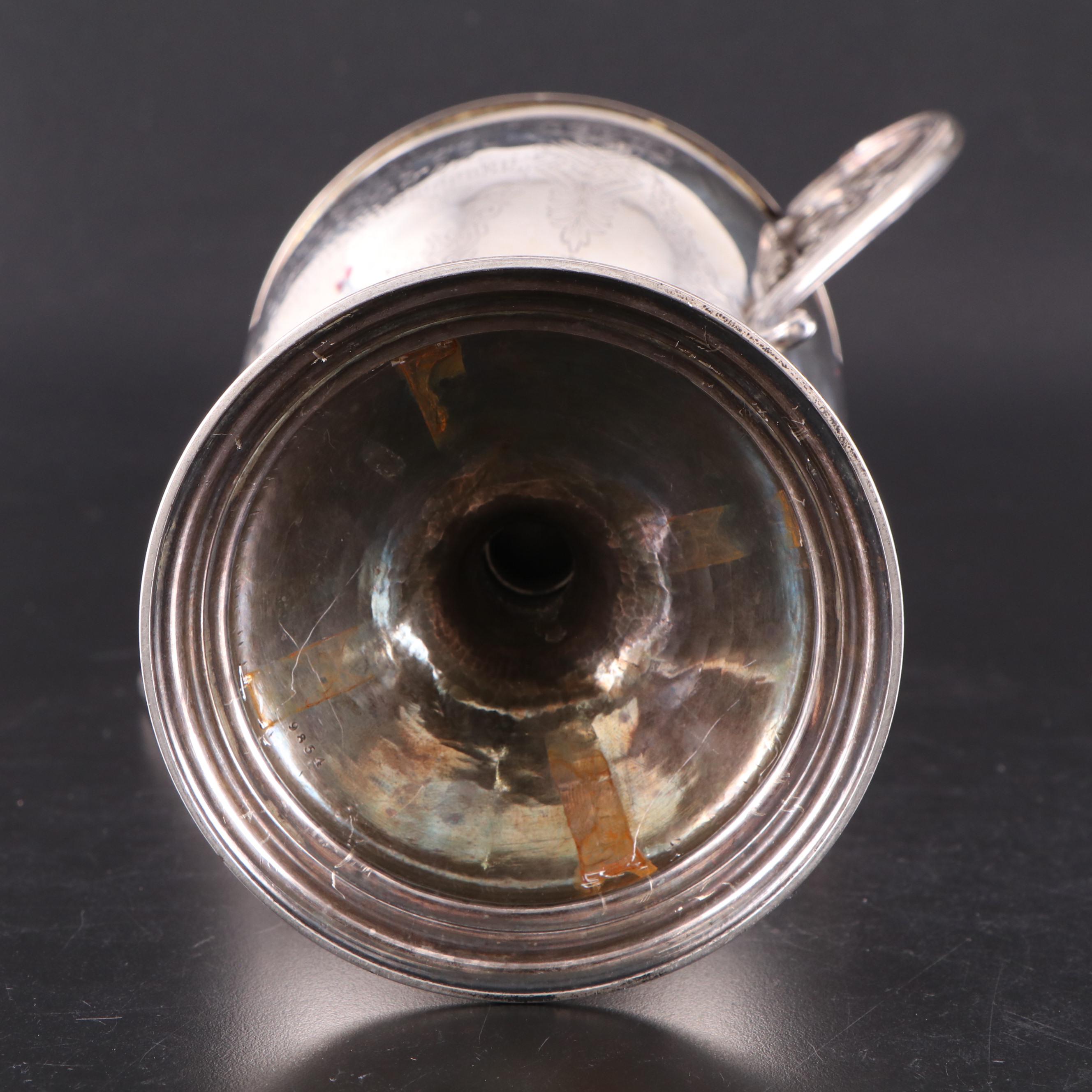 Richards & Brown Sterling Silver Royal Berks Yeomanry Challenge Cup, 1872