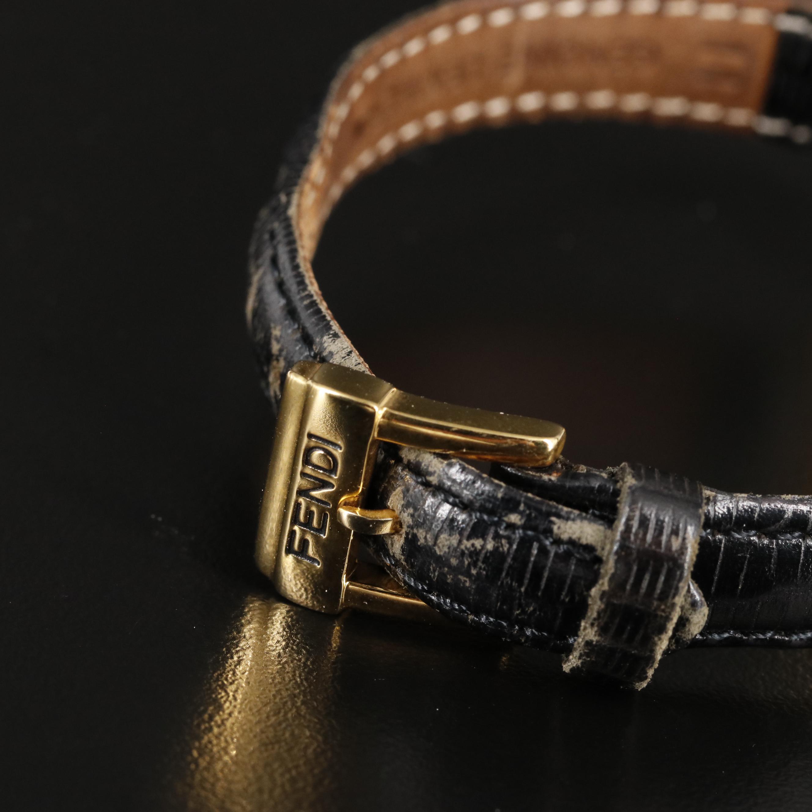 Fendi Swiss Made Stainless Steel Analog Watch