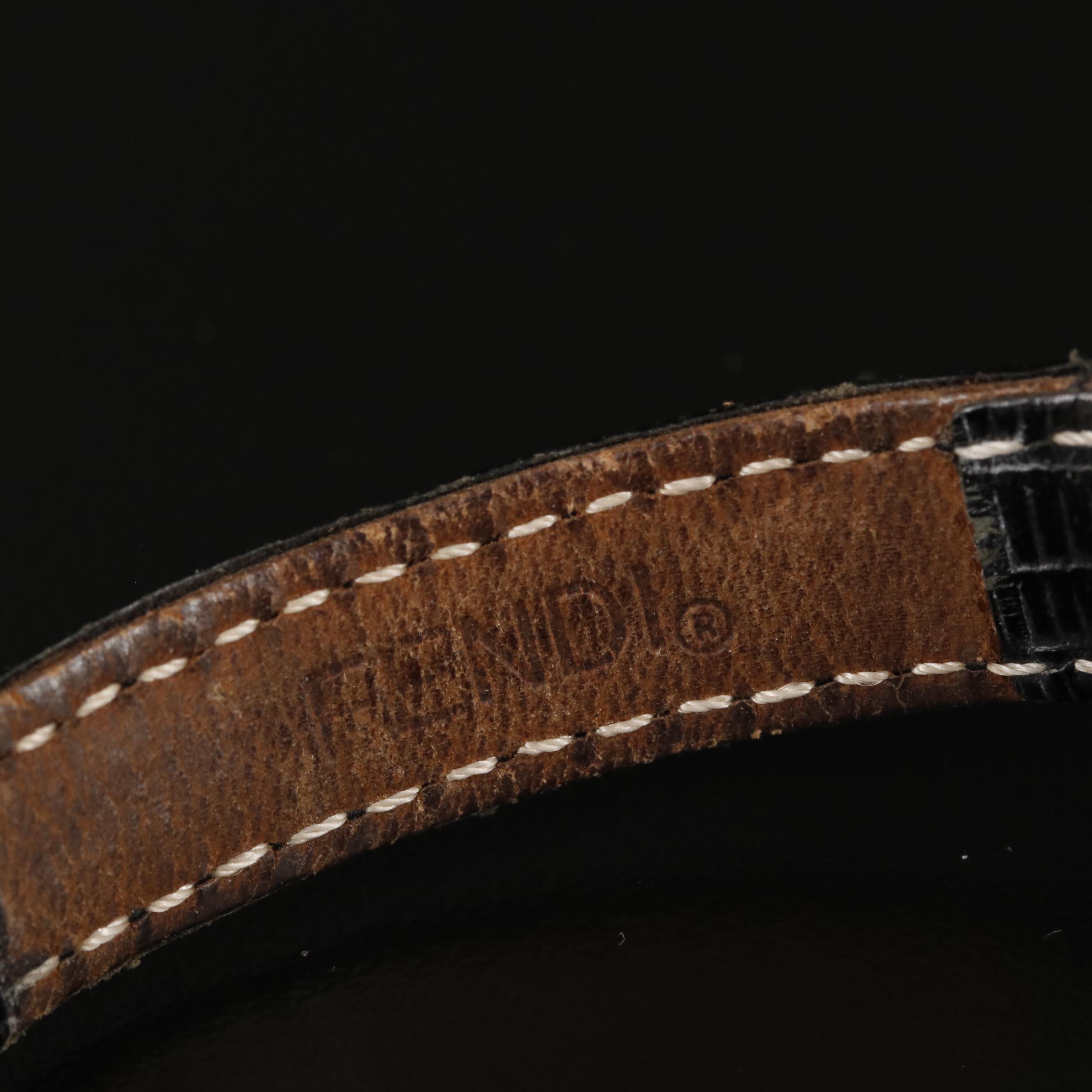 Fendi Swiss Made Stainless Steel Analog Watch