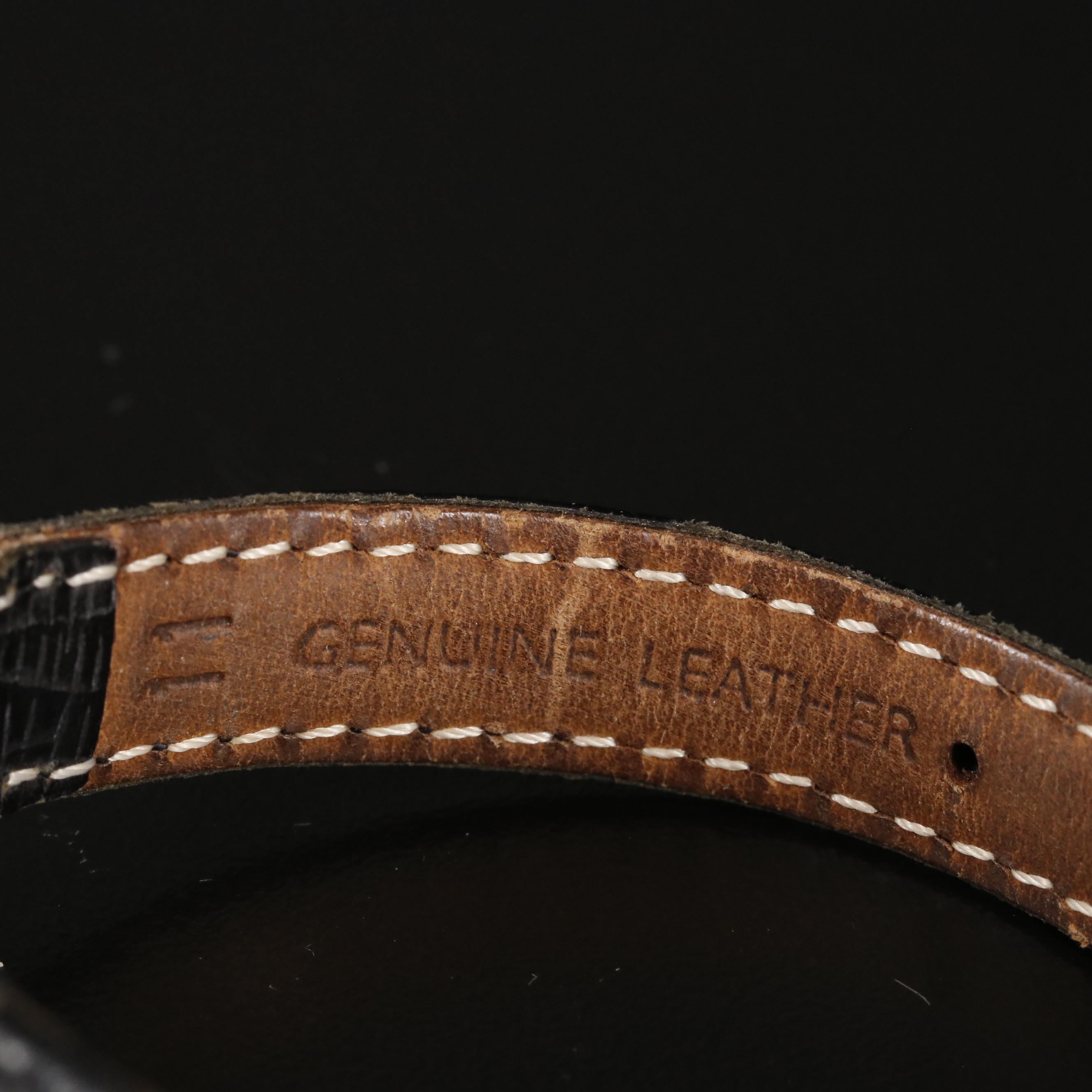 Fendi Swiss Made Stainless Steel Analog Watch