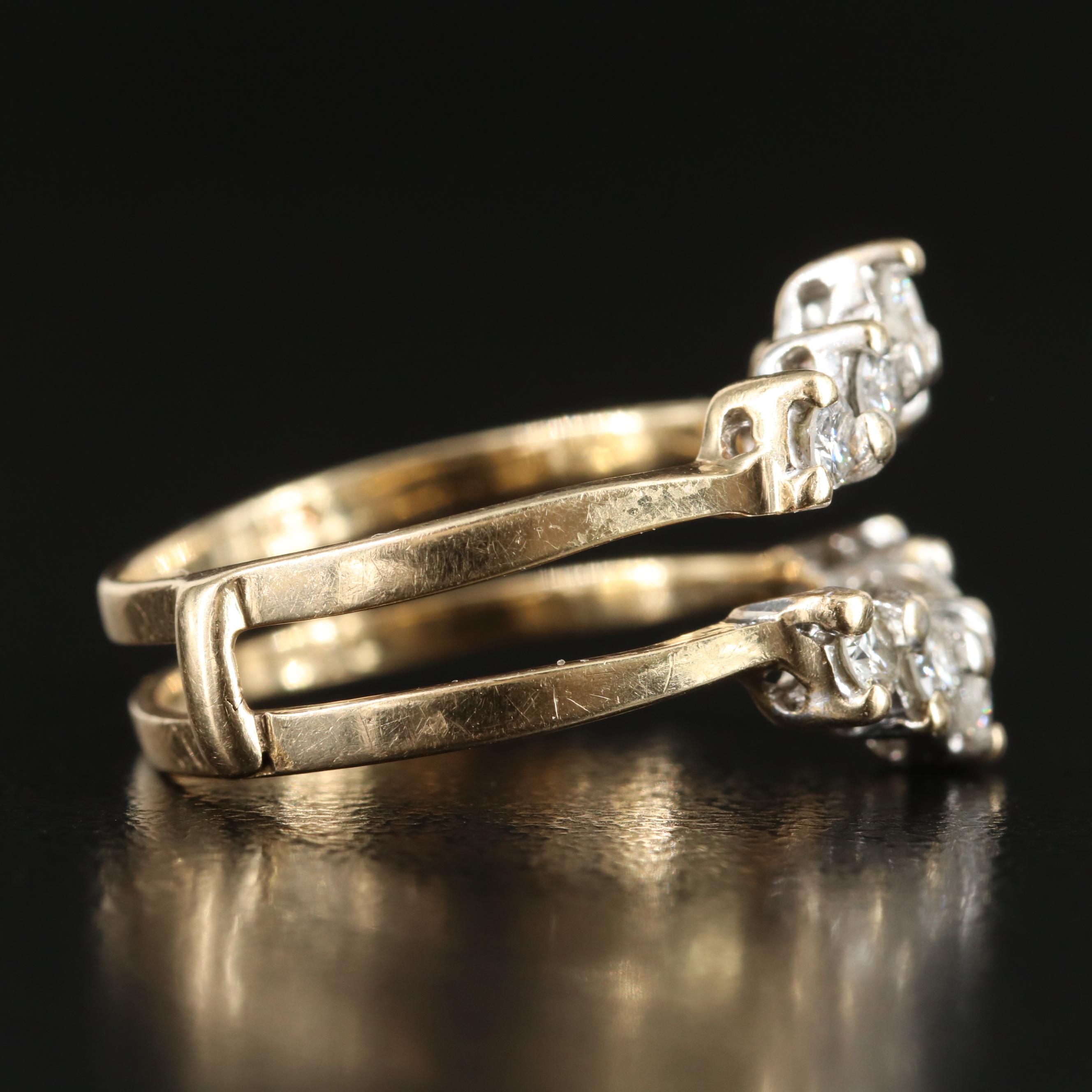 14K 0.60 CTW Diamond Ring Jacket