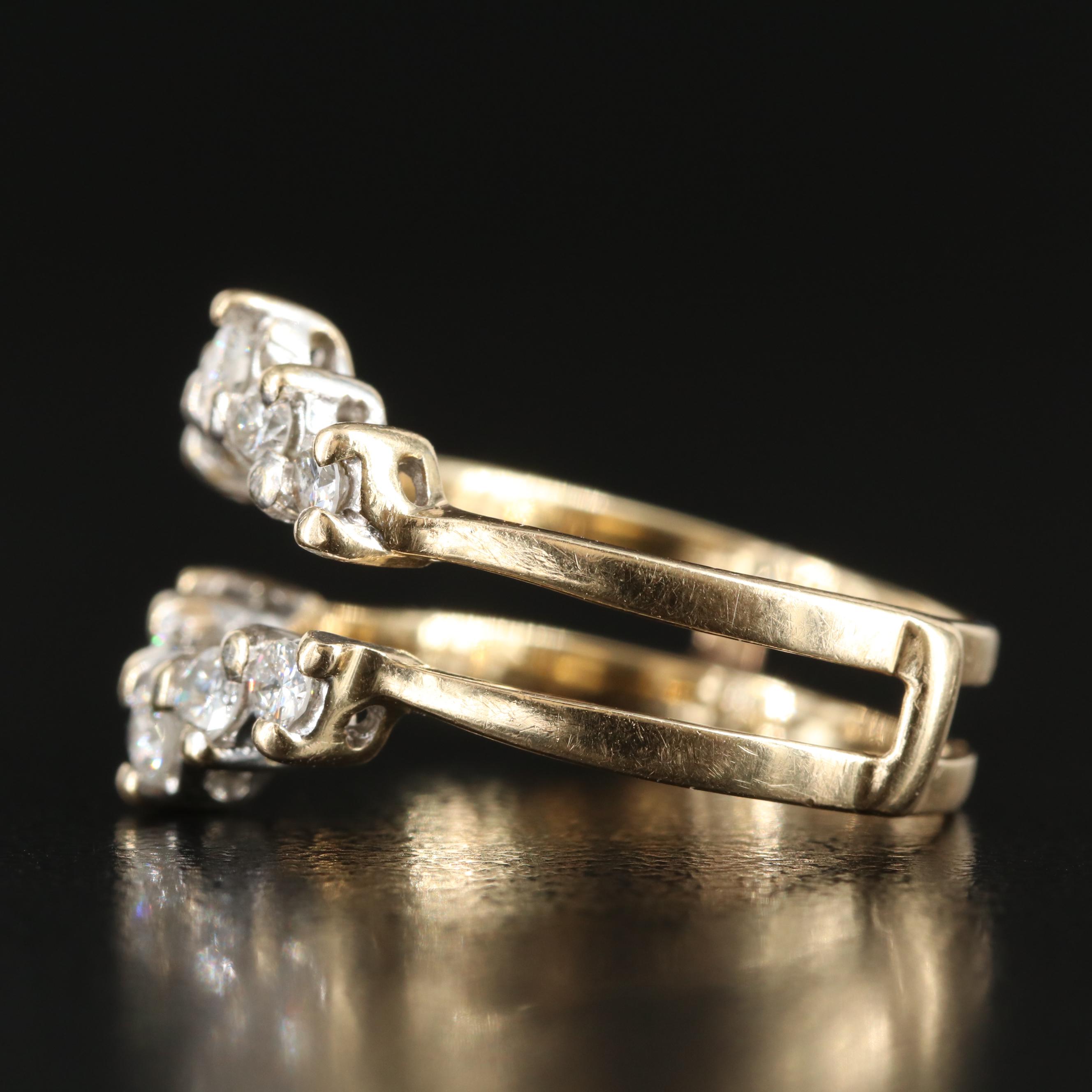 14K 0.60 CTW Diamond Ring Jacket