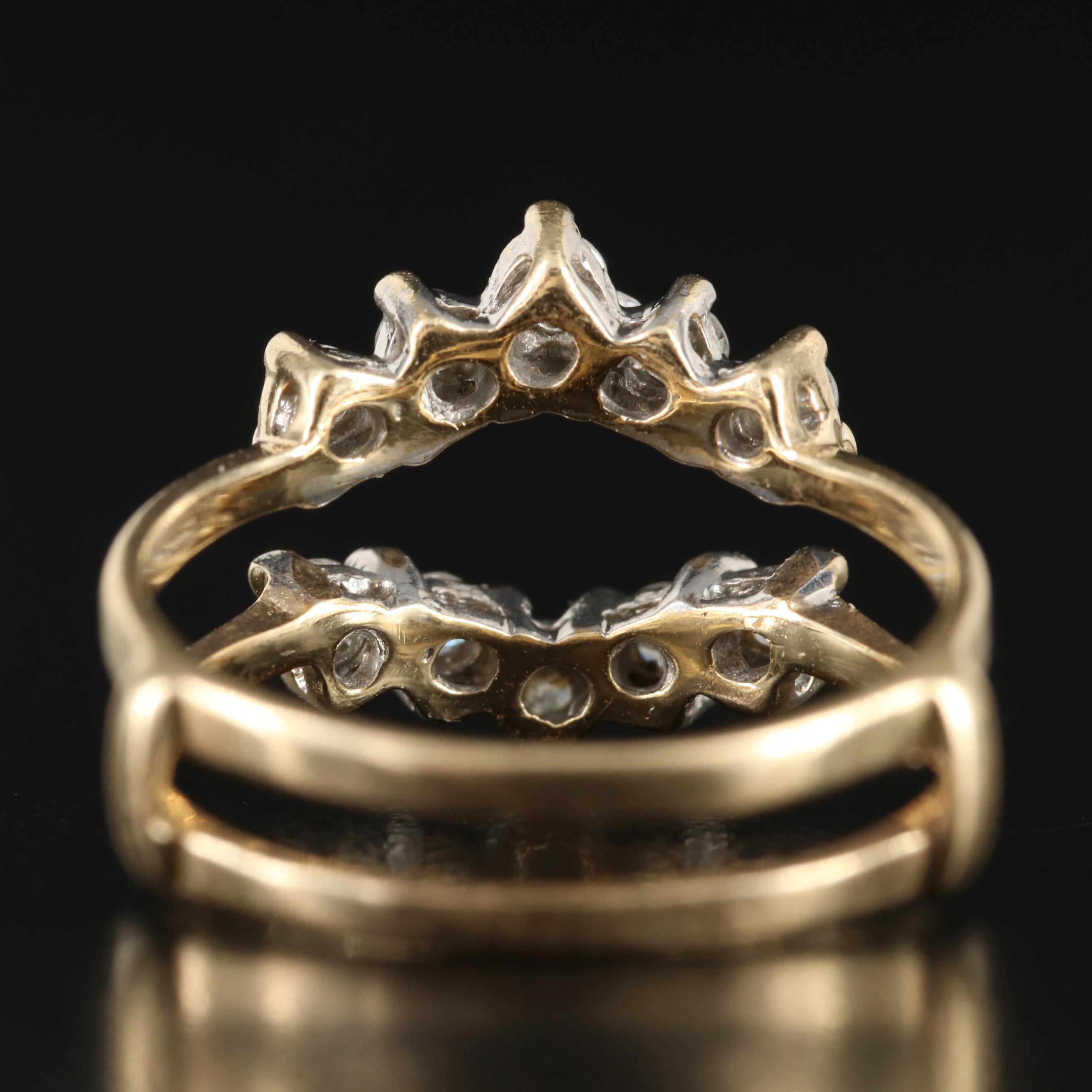 14K 0.60 CTW Diamond Ring Jacket