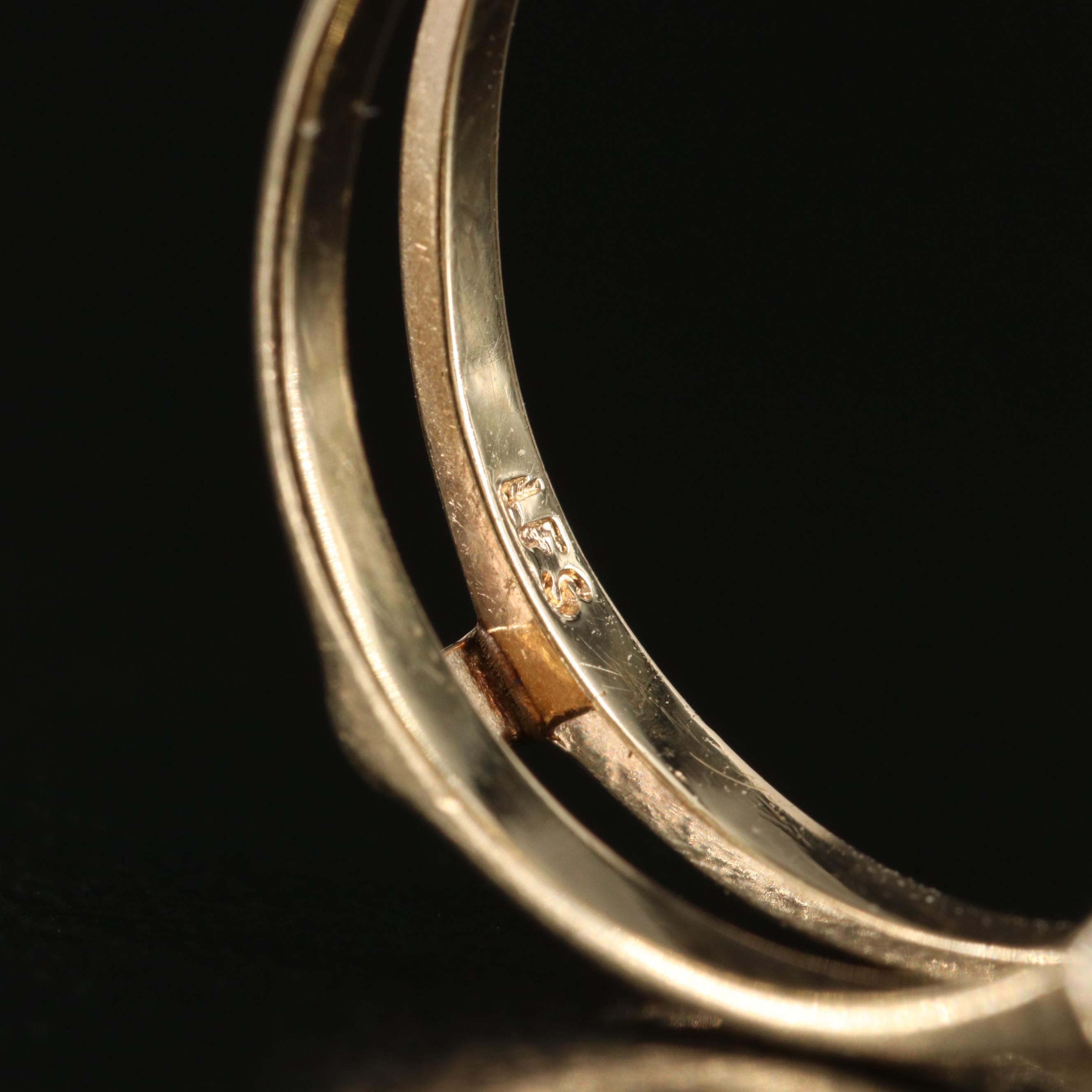 14K 0.60 CTW Diamond Ring Jacket