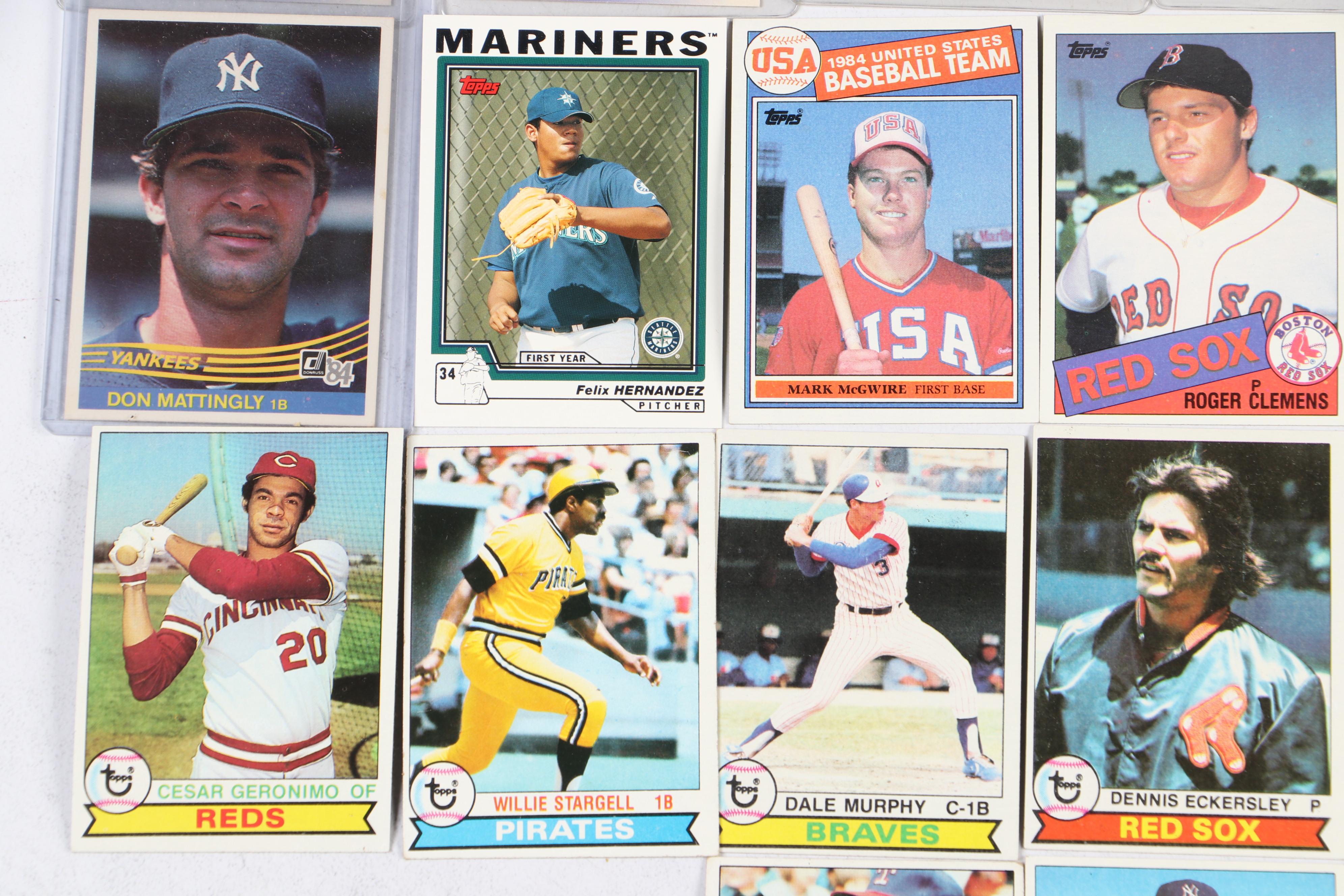 Topps with Other Sports Cards, Don Mattingly Rookie and More, 1970s-2000s