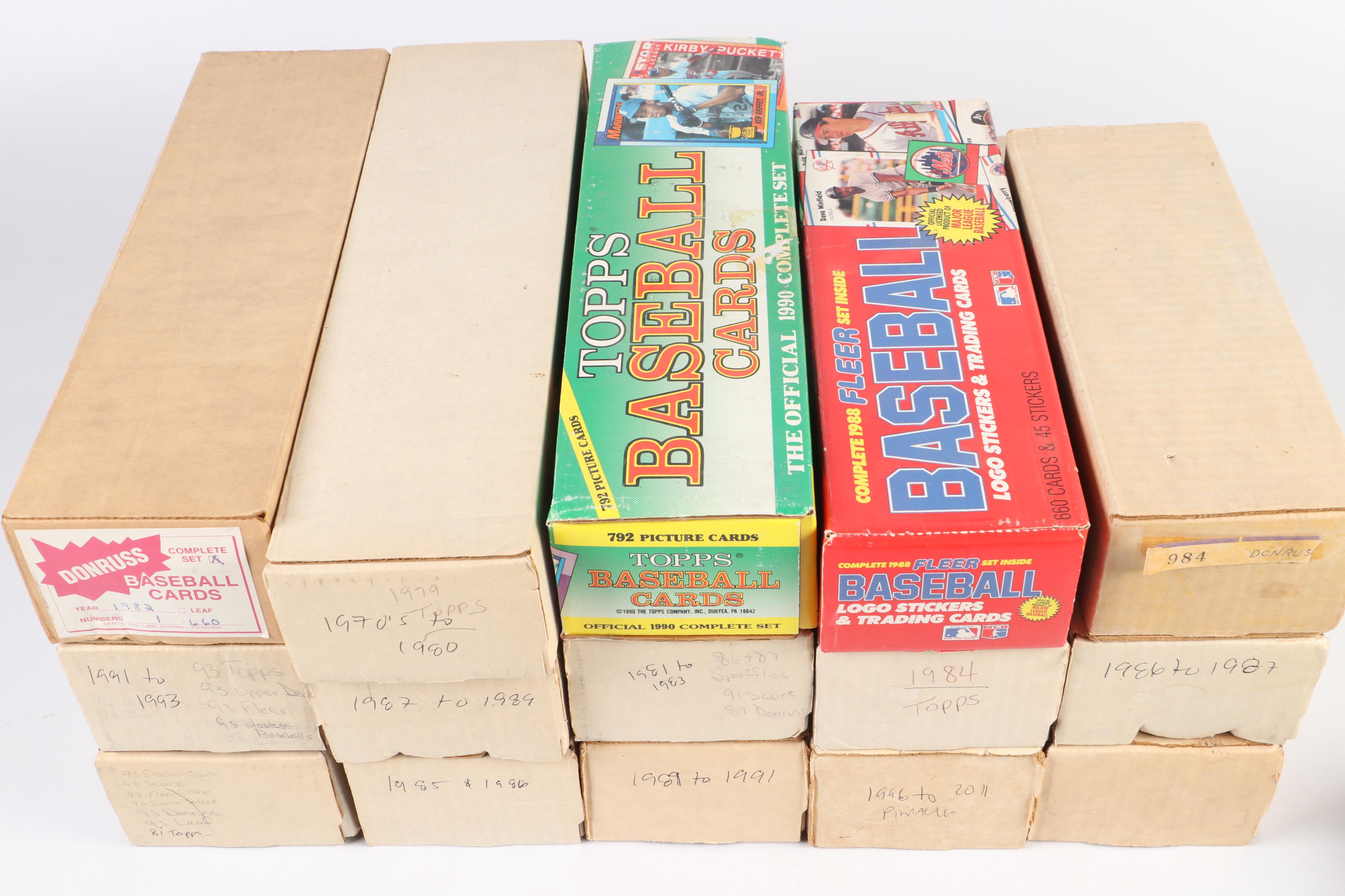 Topps with Other Sports Cards, Don Mattingly Rookie and More, 1970s-2000s