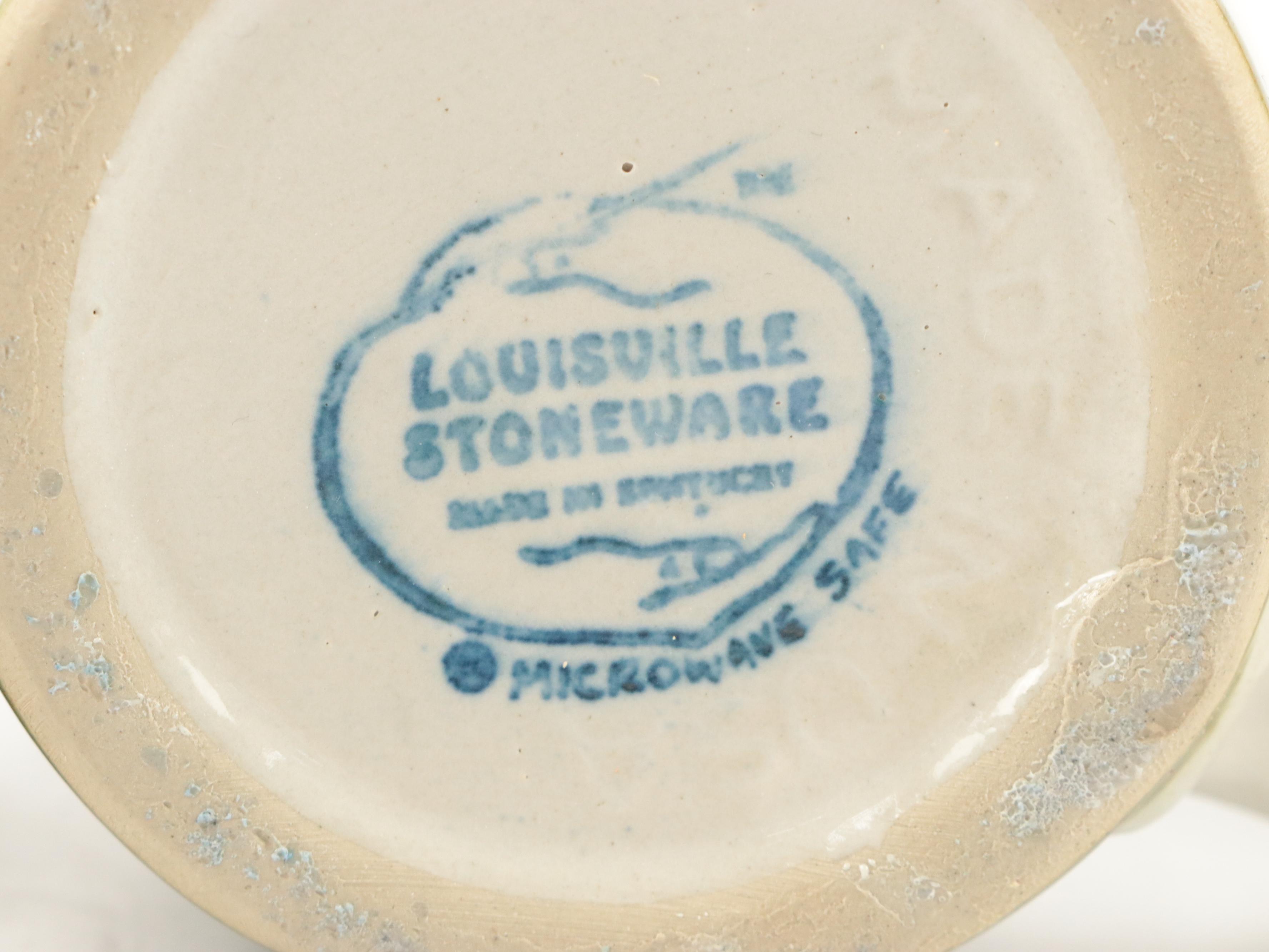 Louisville Stoneware Christmas Themed Mugs