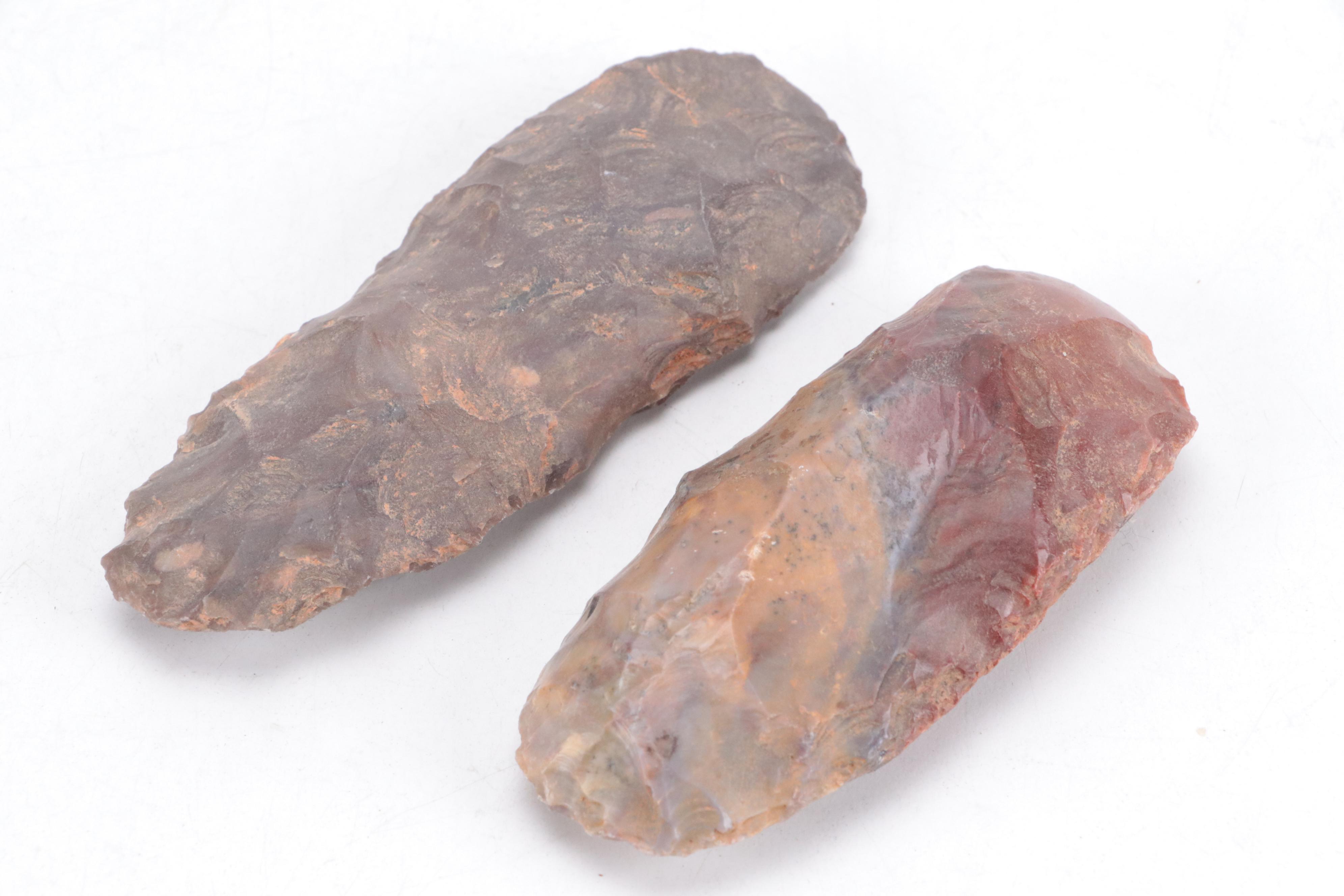 Early Native American Type Knapped Lithic Tools