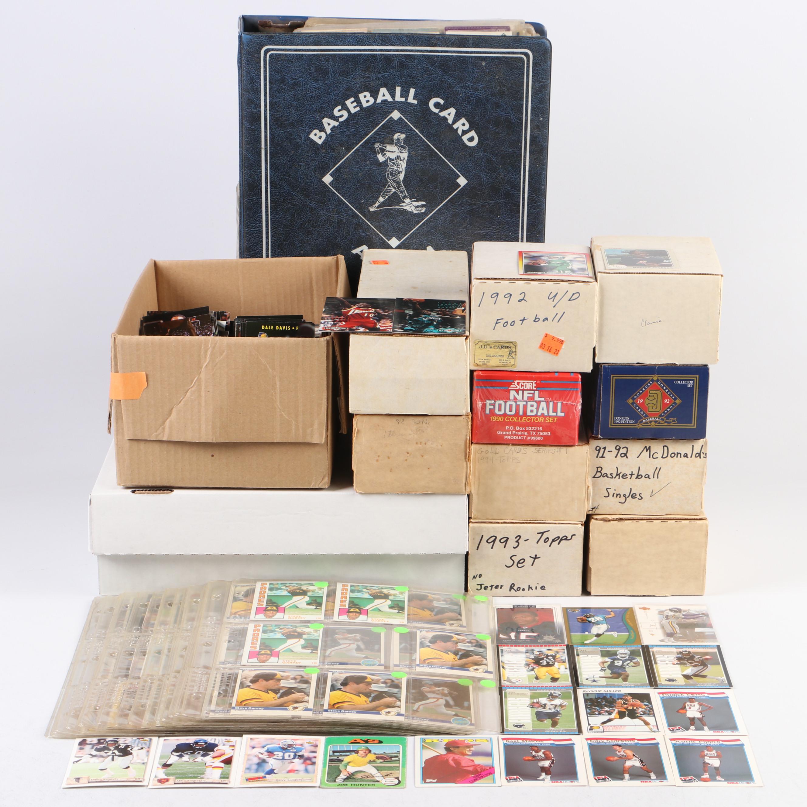 Score with More Sports Cards Featuring Sanders, Malone, and More, 1980s-2010s