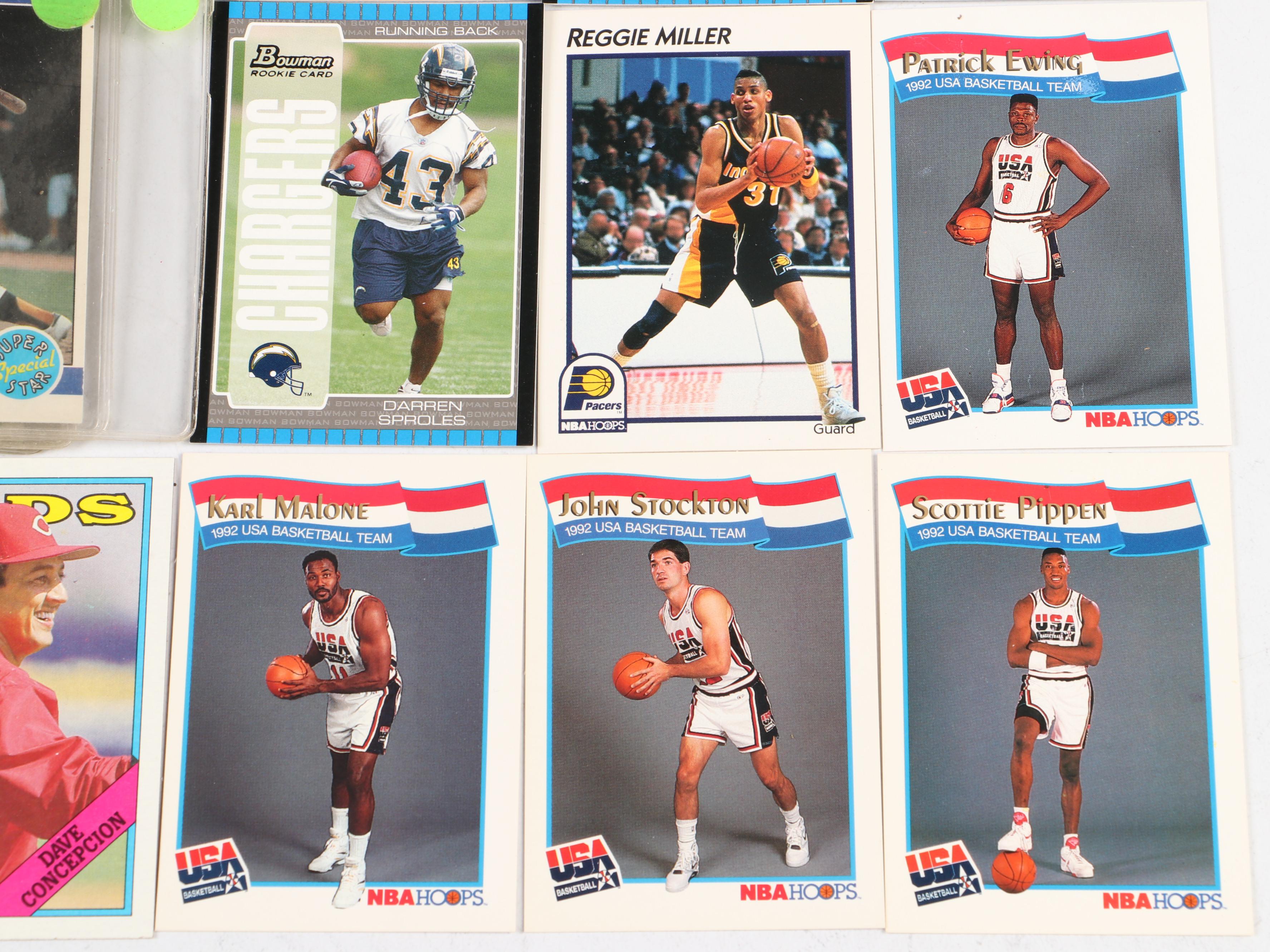Score with More Sports Cards Featuring Sanders, Malone, and More, 1980s-2010s