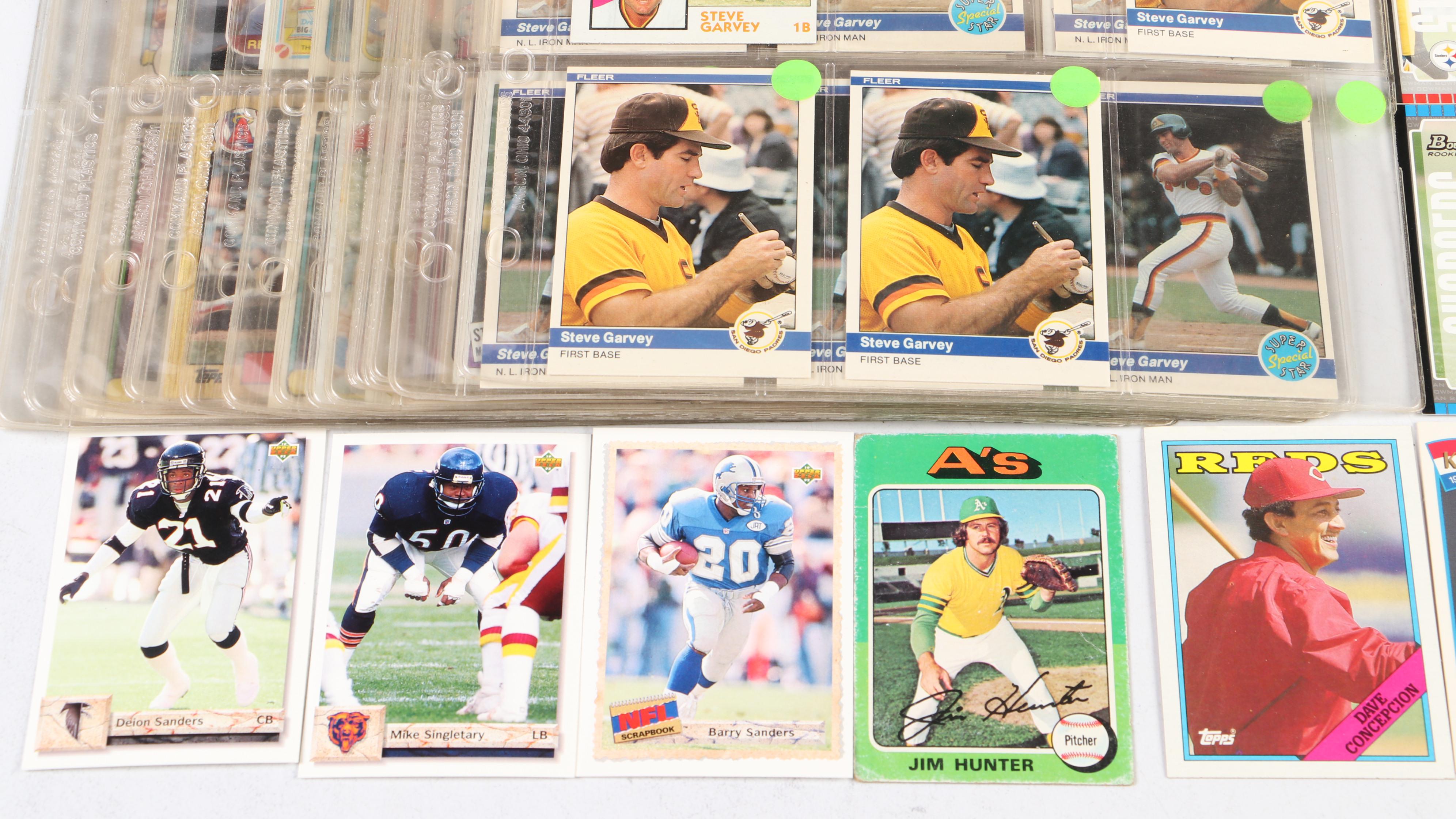 Score with More Sports Cards Featuring Sanders, Malone, and More, 1980s-2010s