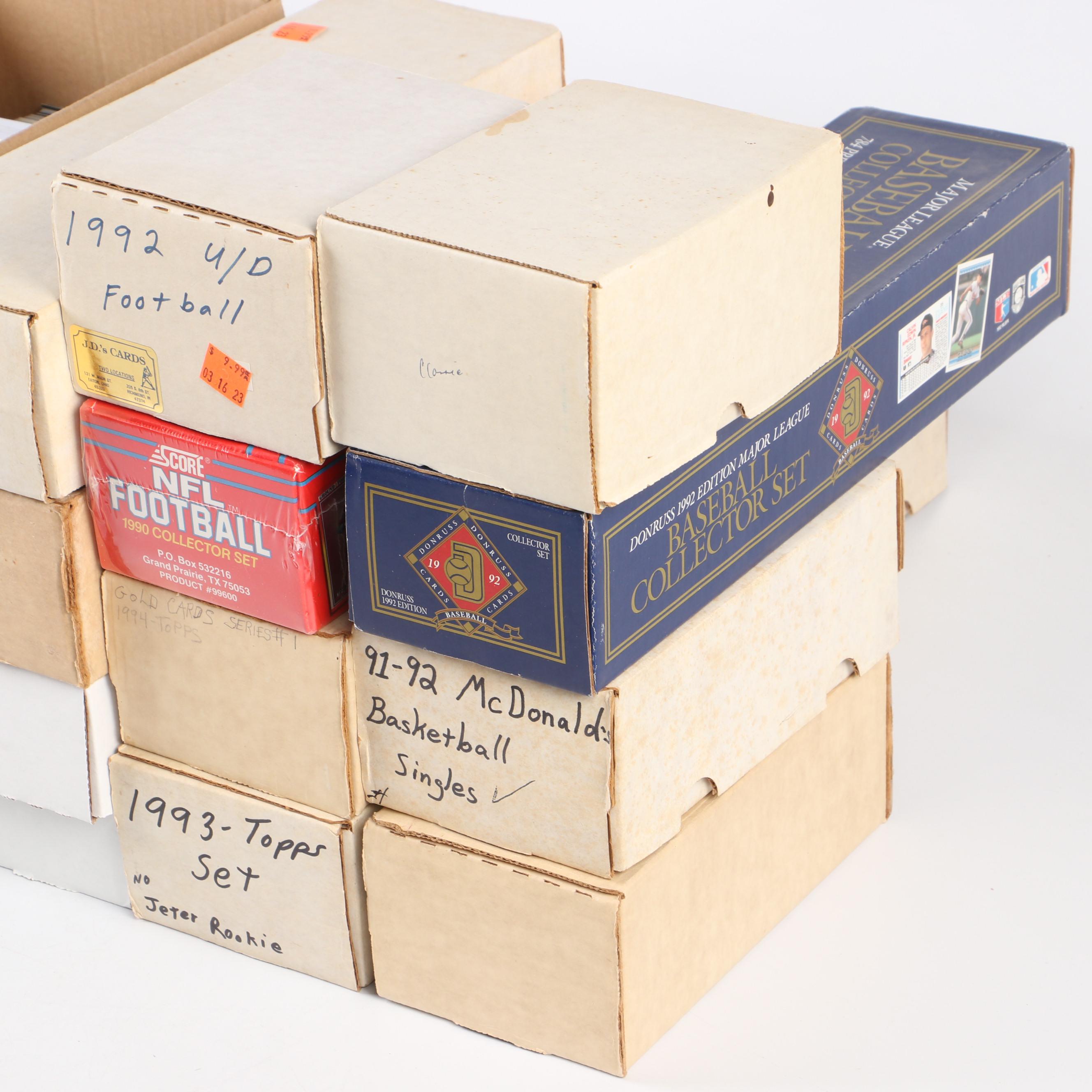 Score with More Sports Cards Featuring Sanders, Malone, and More, 1980s-2010s