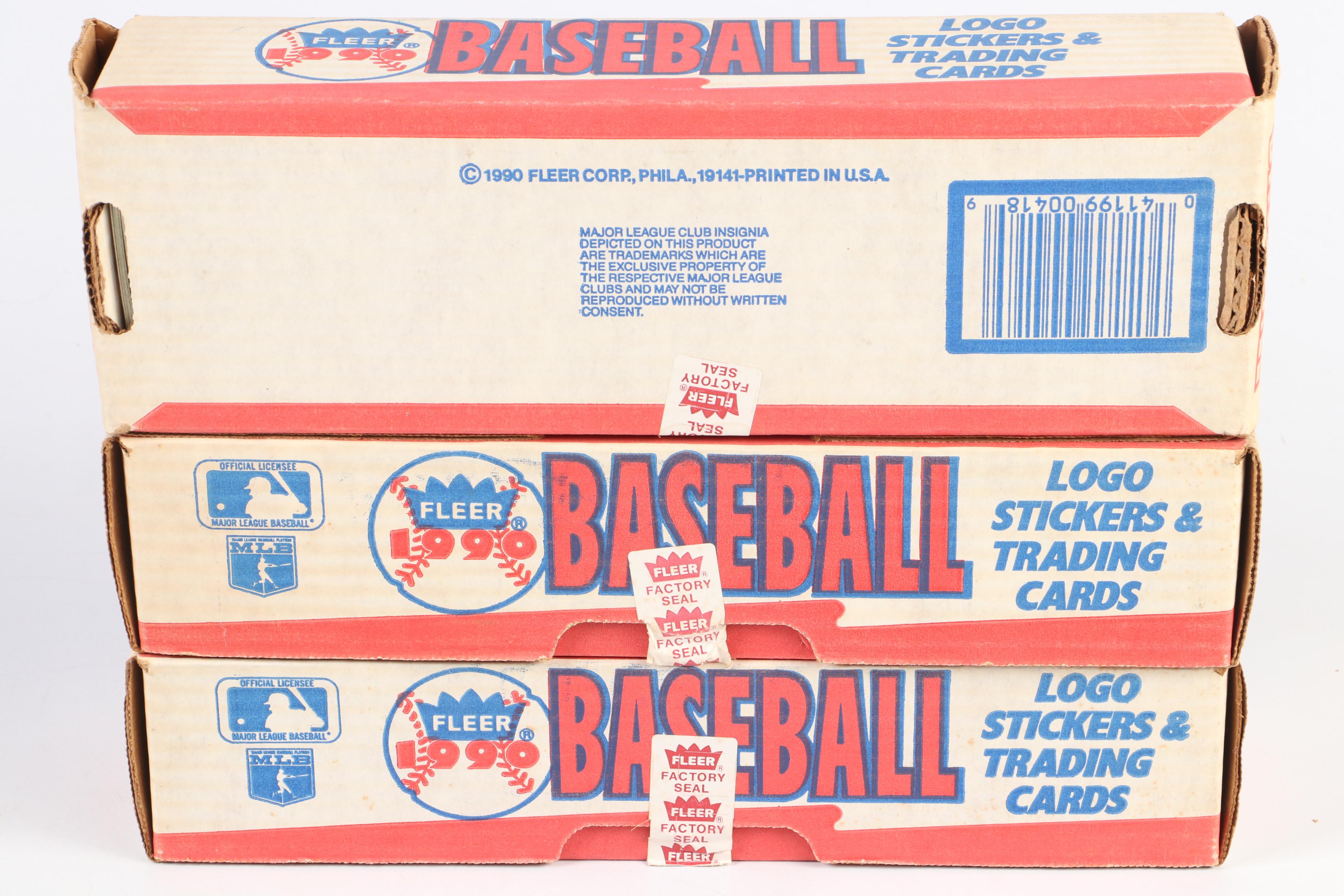Bowman, Topps, Donruss, and More Sealed Baseball Card Sets, 1980s-1990s
