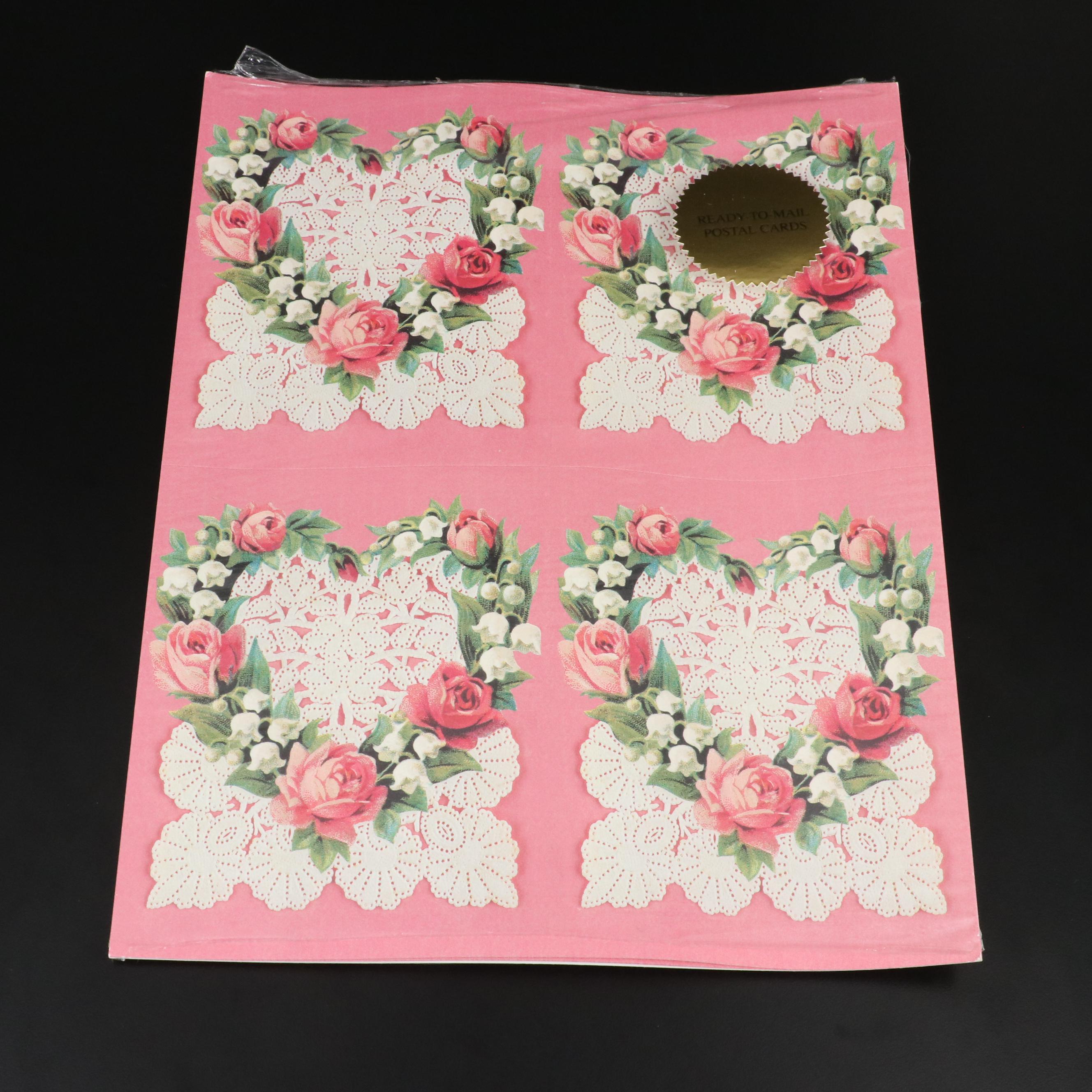 U.S. Postage Stamped Envelopes in Original Mint Packages With "Love Stamp Card"