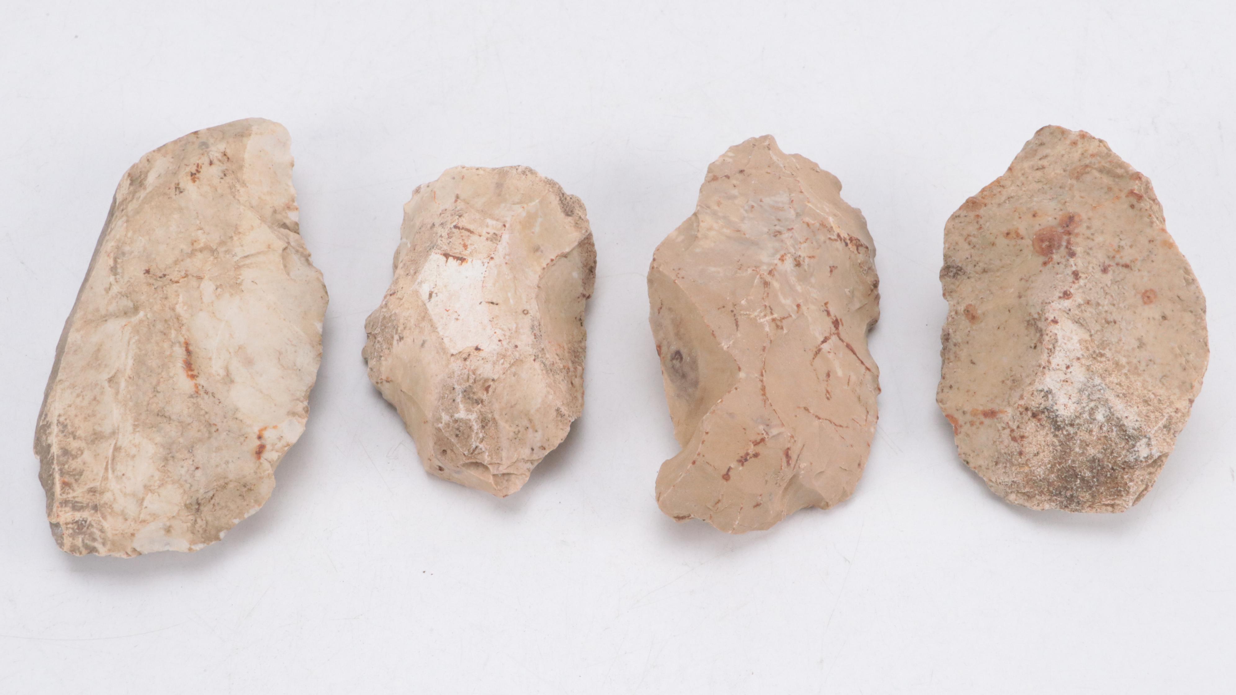 Early Native American Type Knapped Lithic Tools