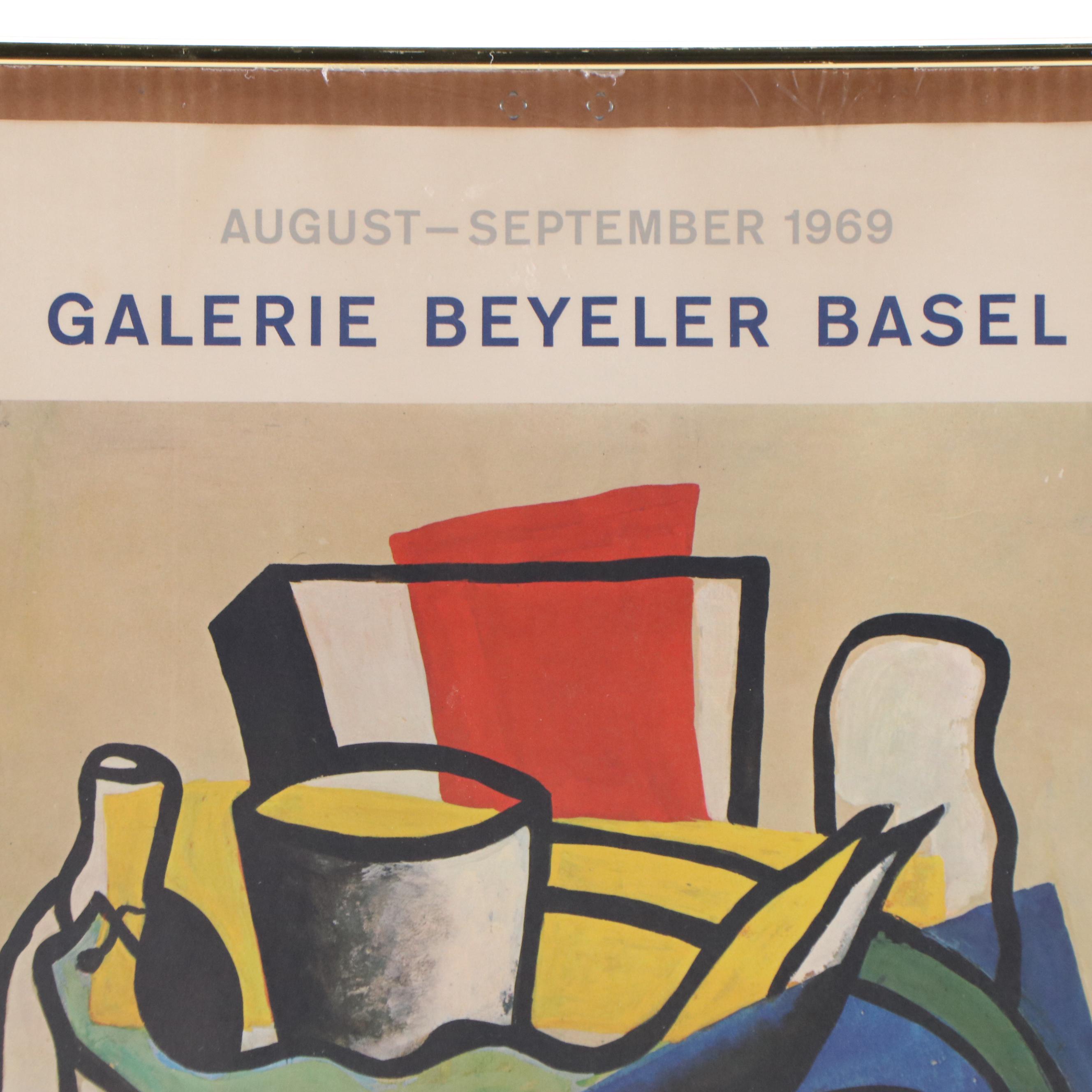 Exhibition Poster for Fernand Leger, 1969
