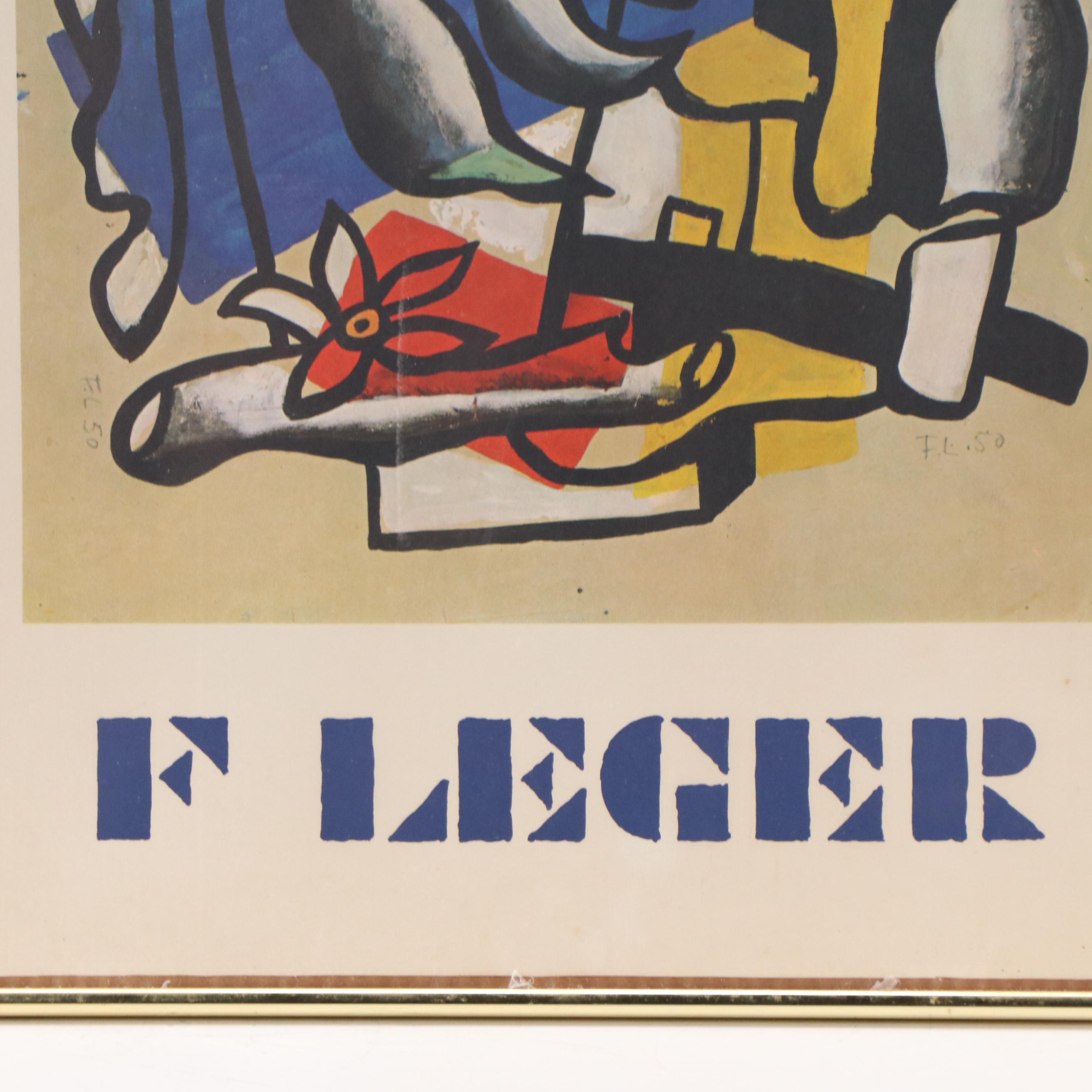Exhibition Poster for Fernand Leger, 1969