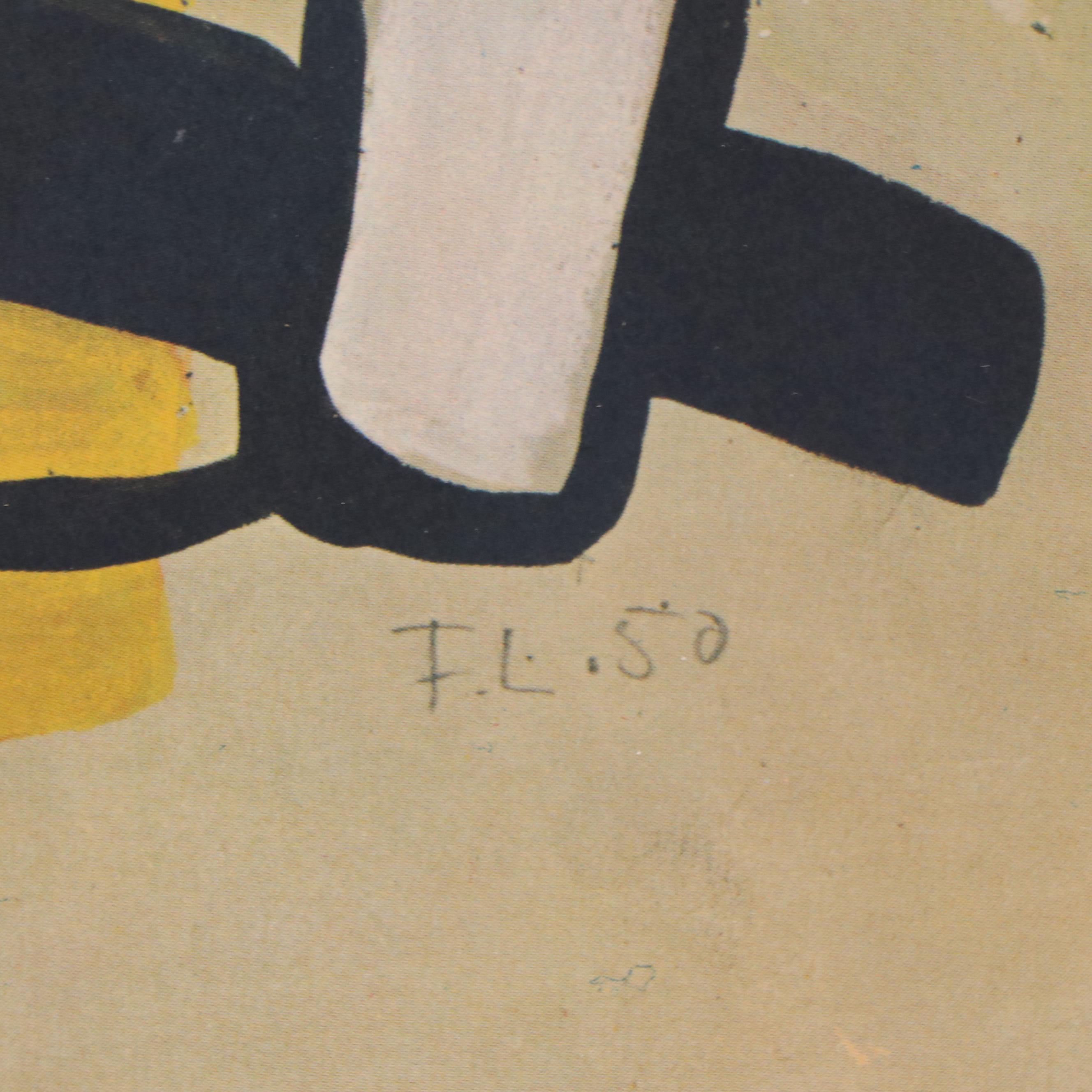 Exhibition Poster for Fernand Leger, 1969