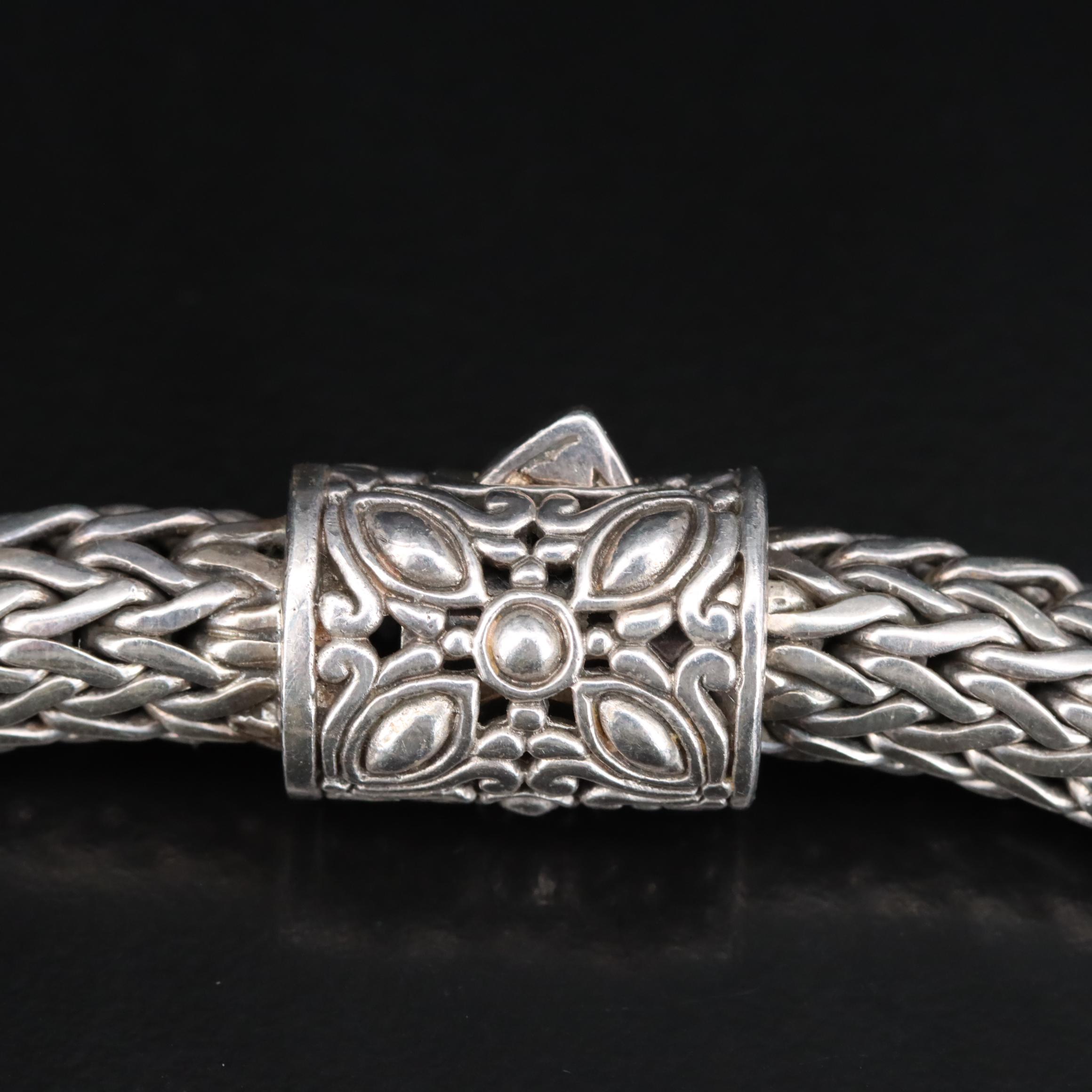 Sterling Foxtail Chain Necklace