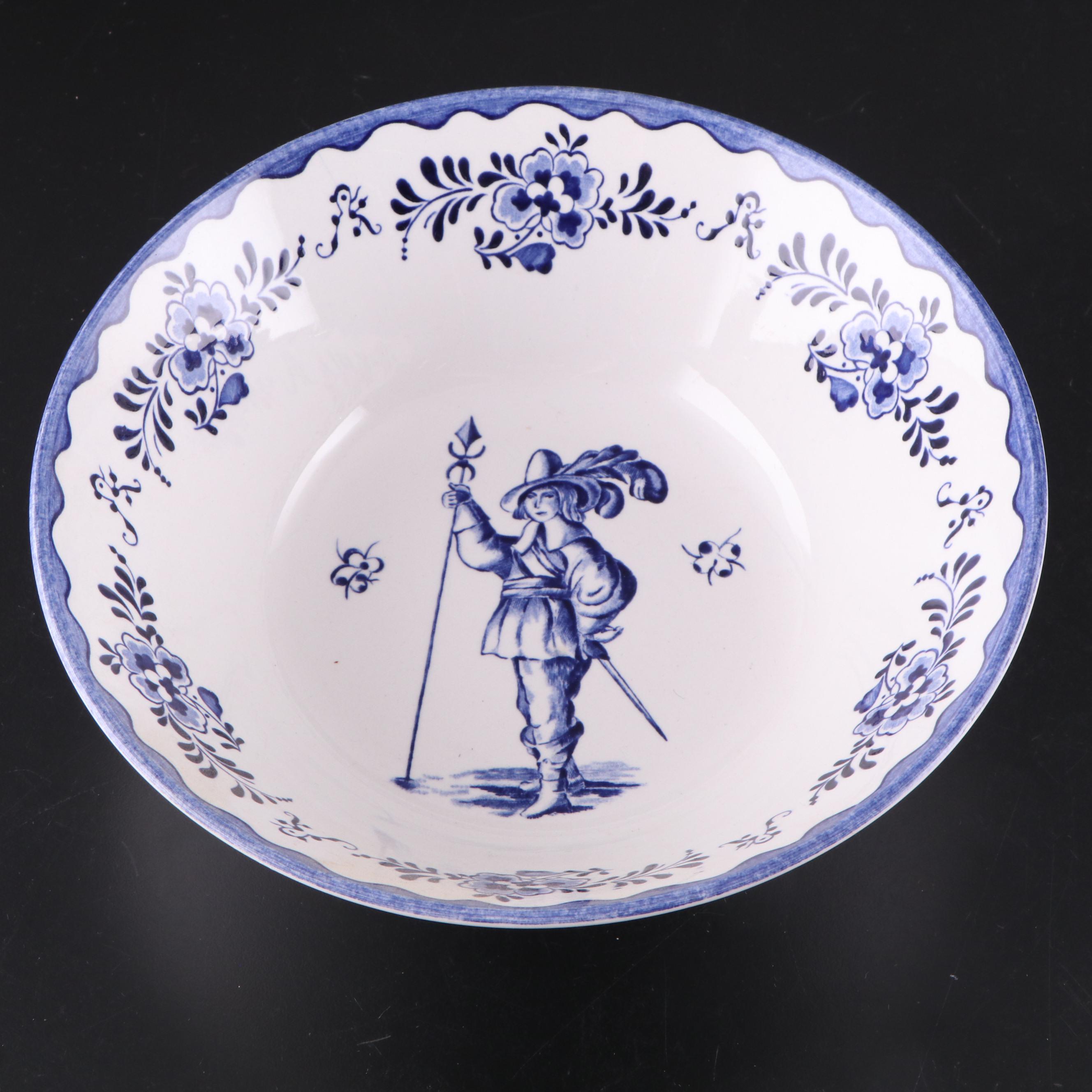 Johnson Brothers "Holland Blue Scenes" English Ironstone Dinnerware, 1974-1978