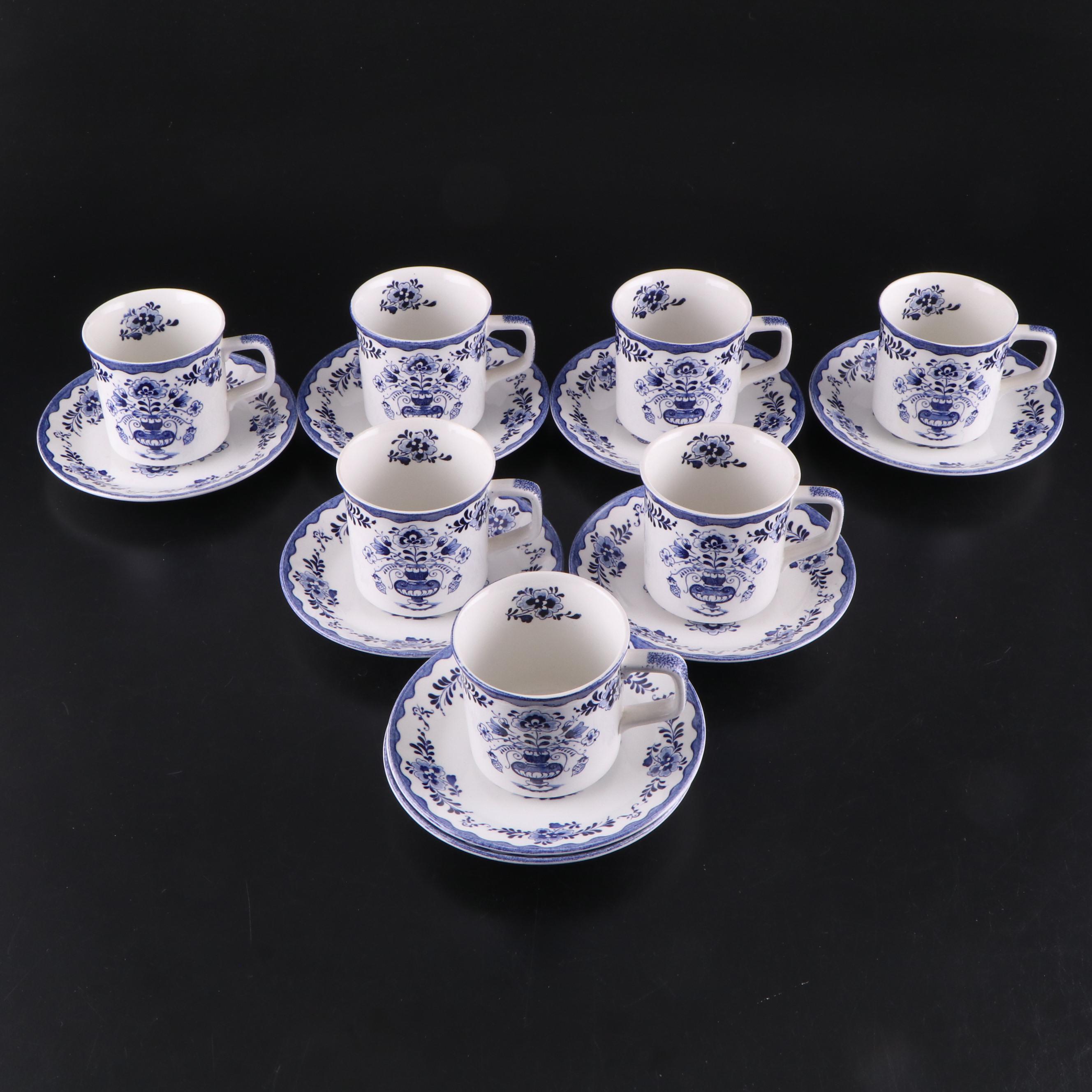Johnson Brothers "Holland Blue Scenes" English Ironstone Dinnerware, 1974-1978