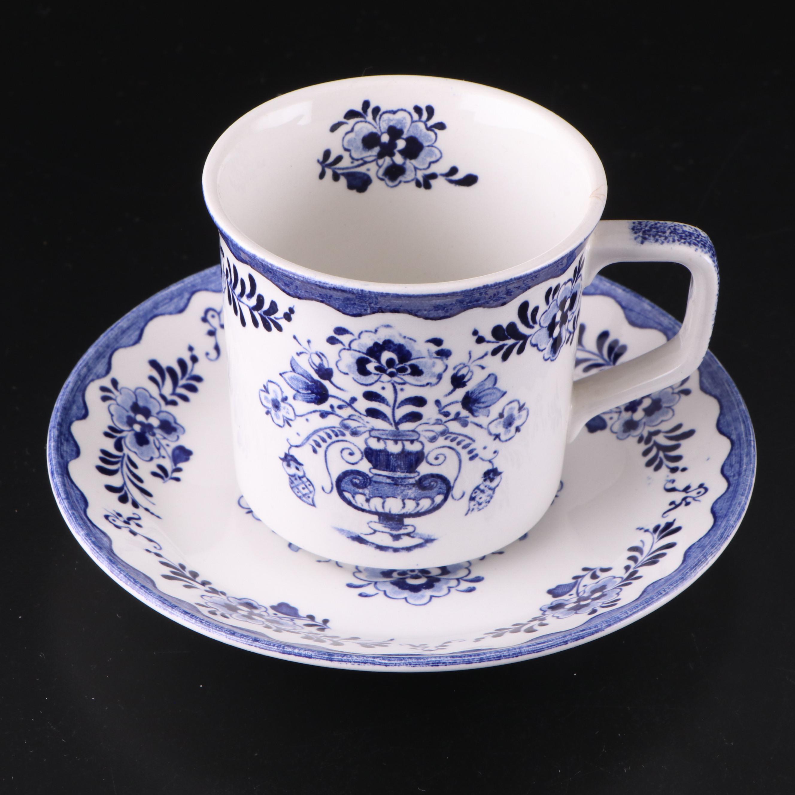 Johnson Brothers "Holland Blue Scenes" English Ironstone Dinnerware, 1974-1978