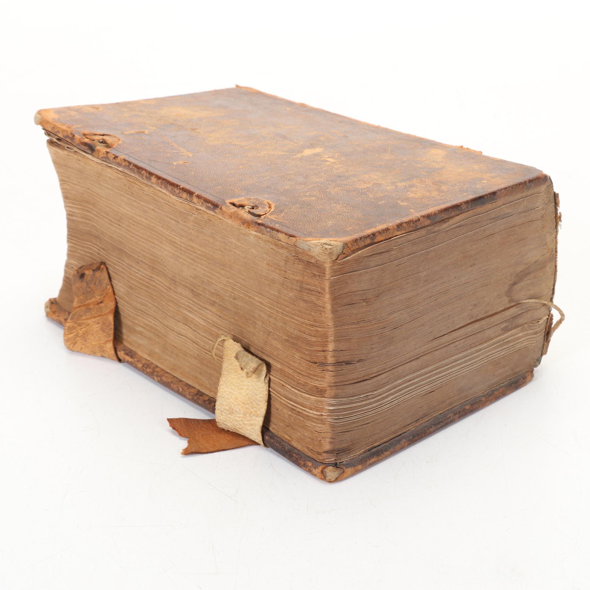 Martin Luther's German Translation of the Bible, 1843