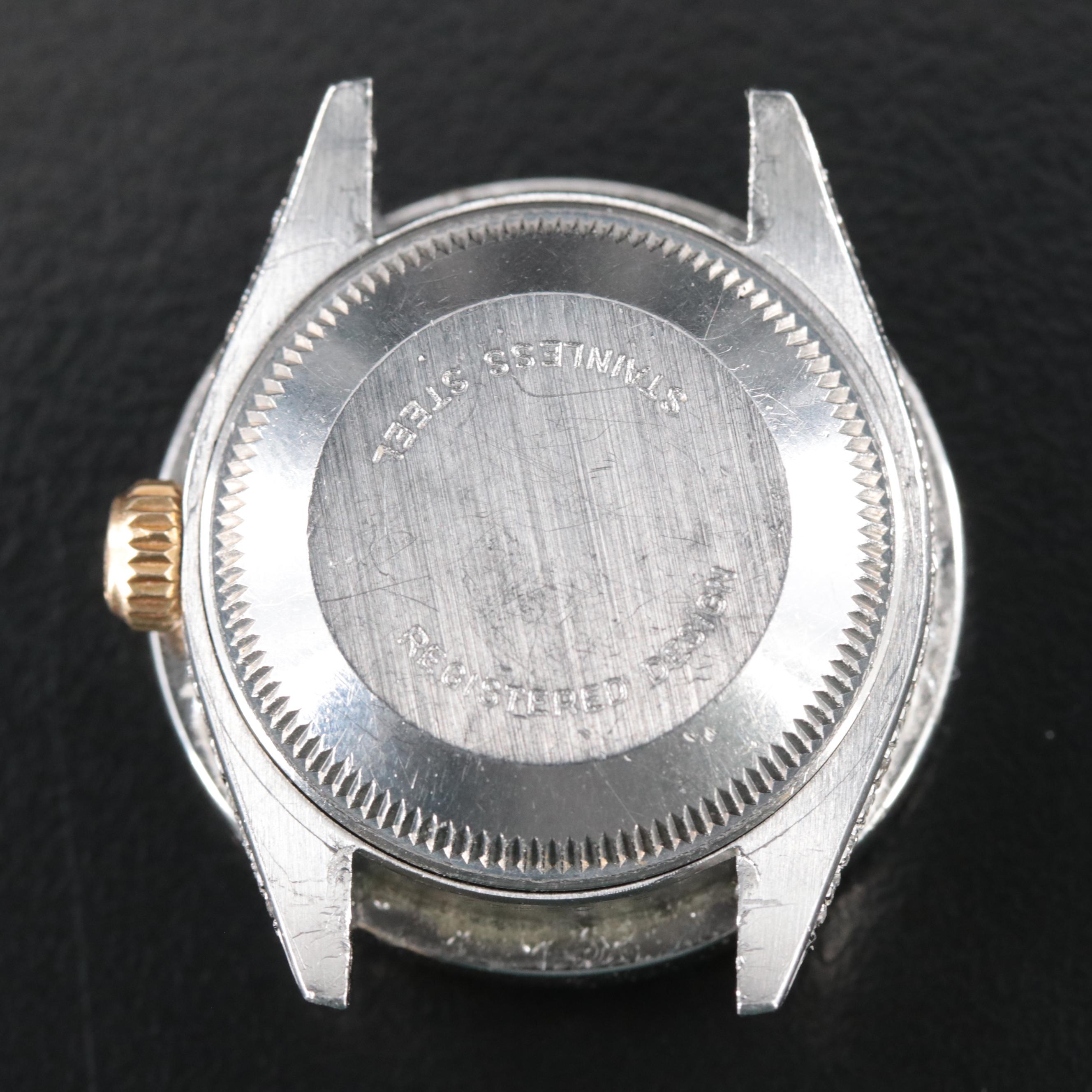 1983 Rolex Custom 2.68 CTW Diamond Datejust Watch