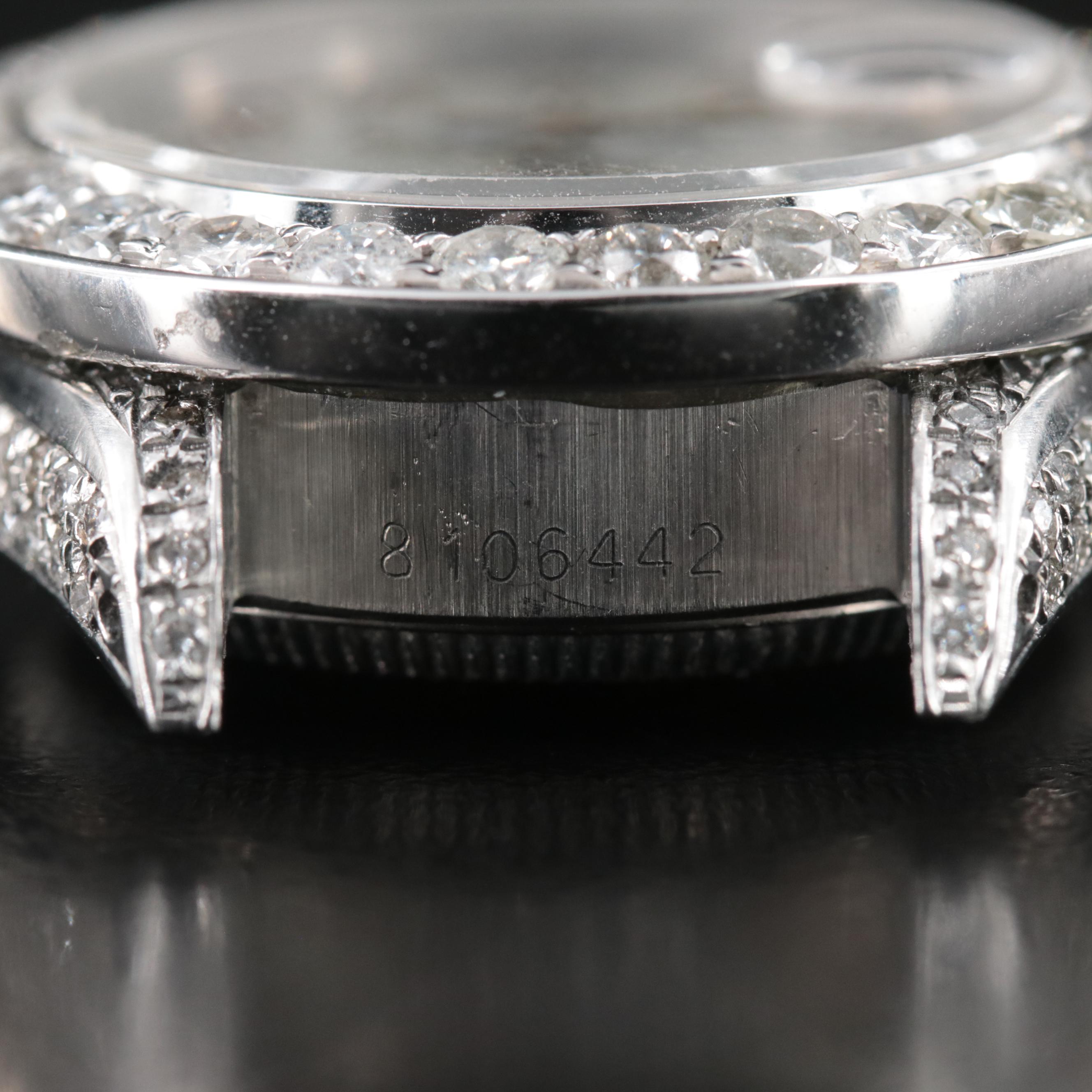 1983 Rolex Custom 2.68 CTW Diamond Datejust Watch