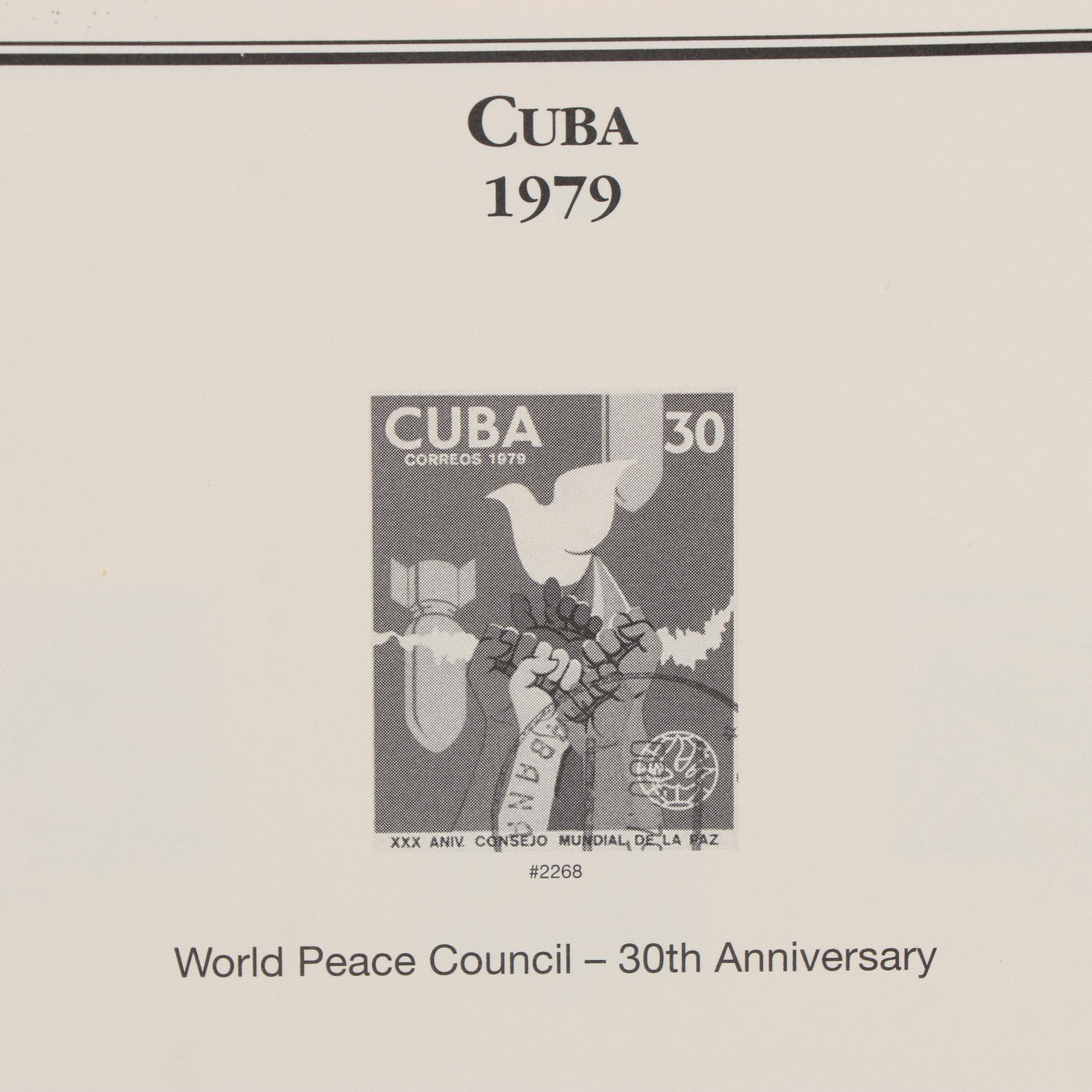 New "Castro's Cuba Stamp Collection" Album