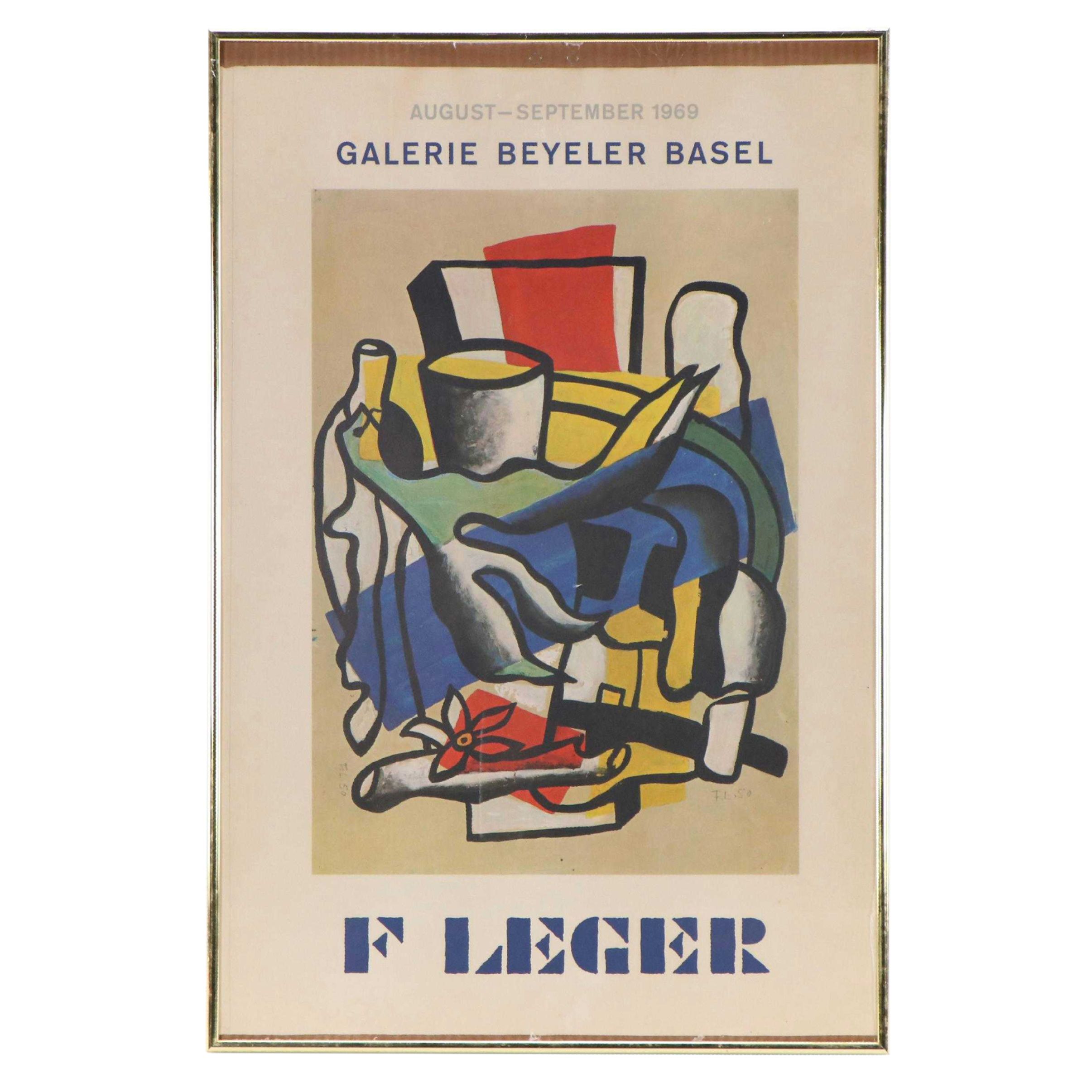 Exhibition Poster for Fernand Leger, 1969