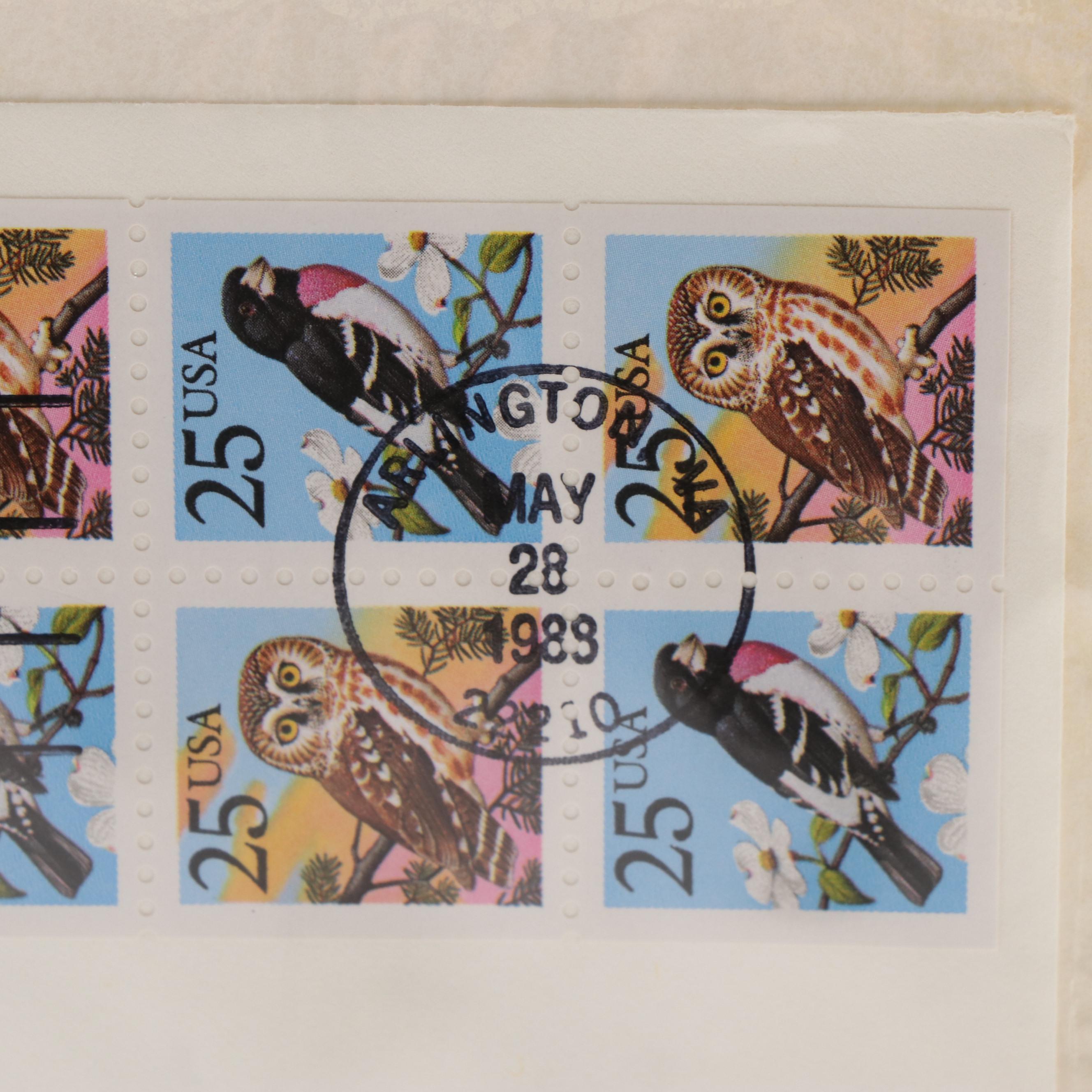 Album With More Than 180 U.S.Postal First Day Covers