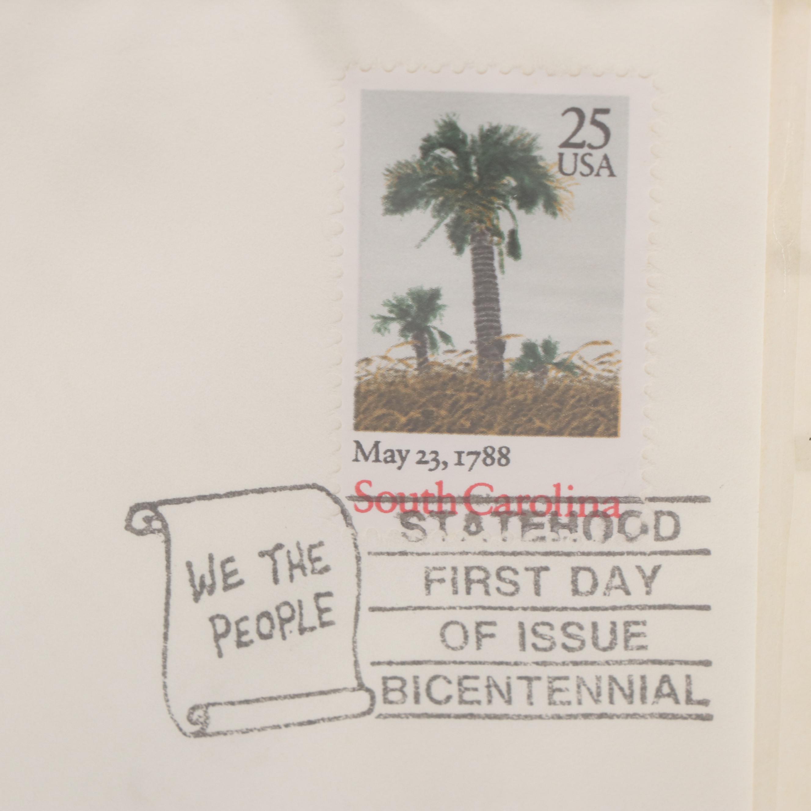 Album With More Than 180 U.S.Postal First Day Covers