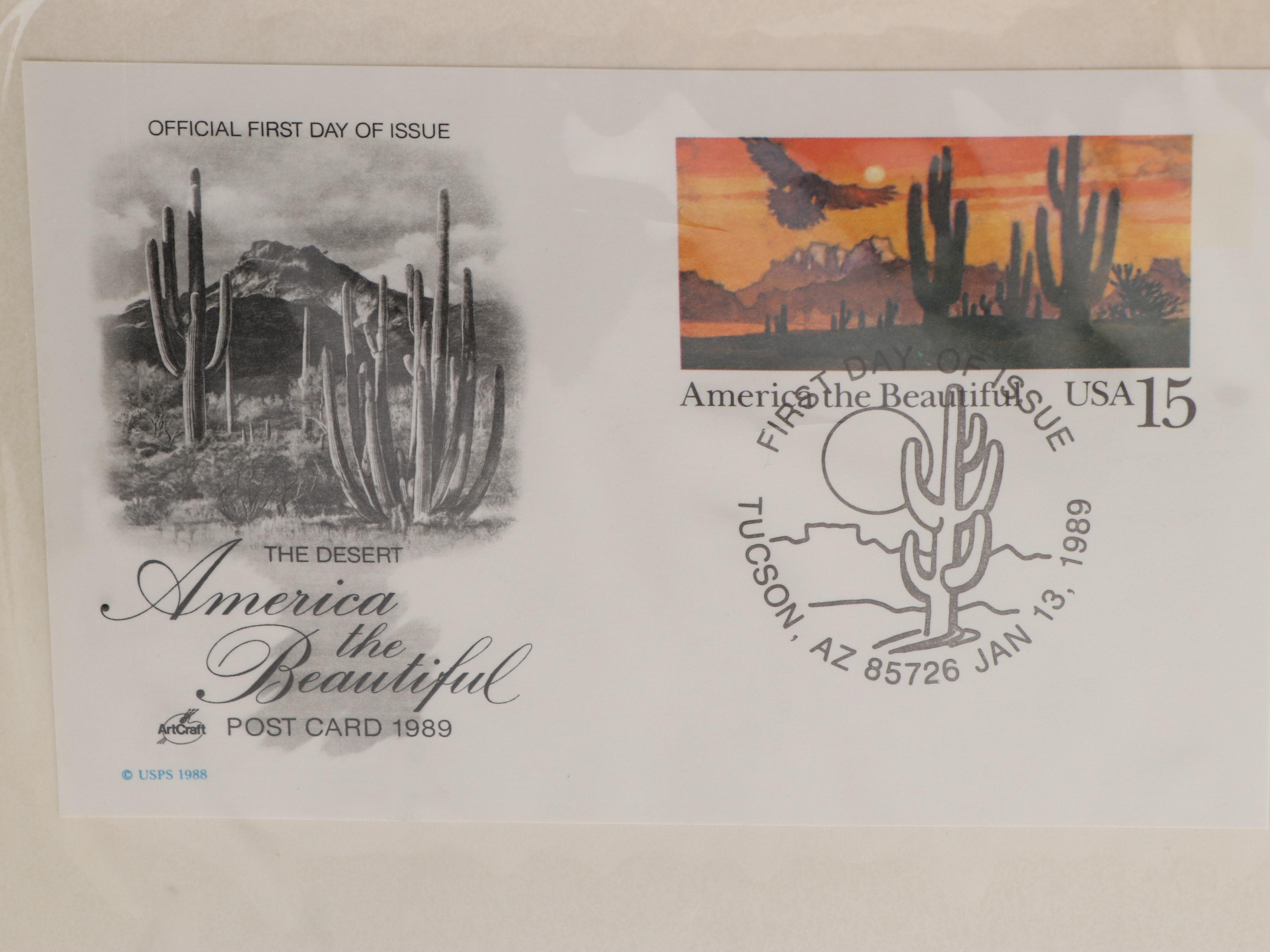 Album With More Than 180 U.S.Postal First Day Covers