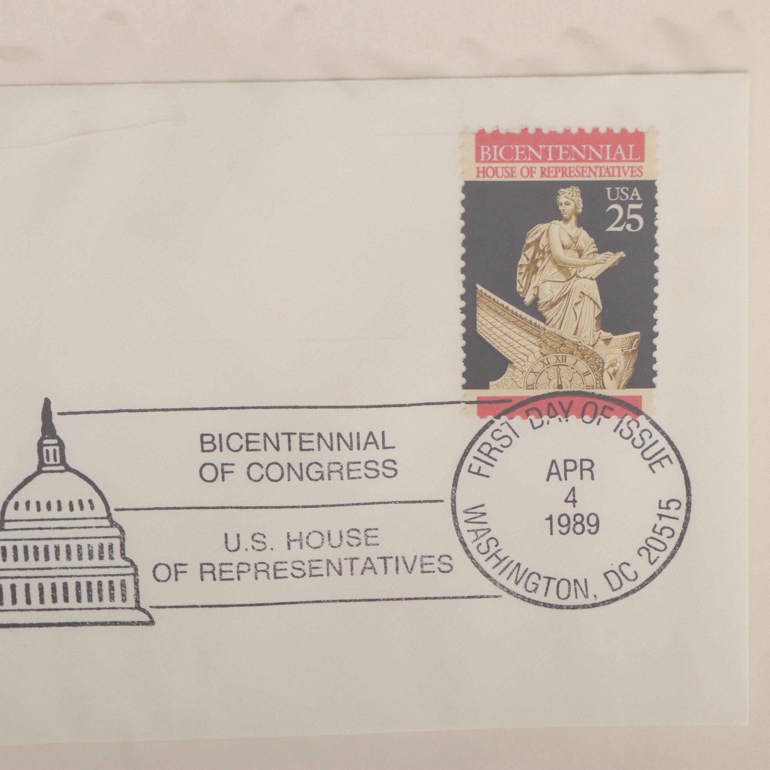 Album With More Than 180 U.S.Postal First Day Covers