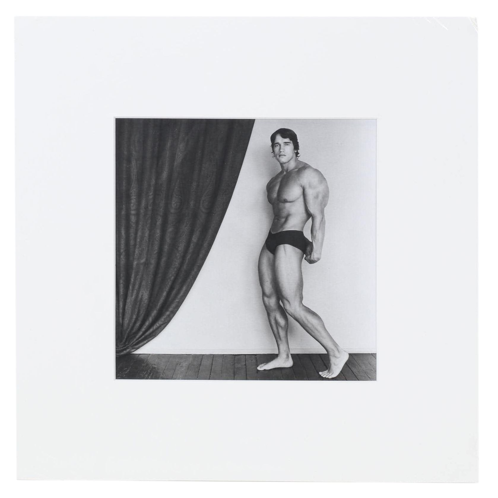 Offset Lithograph After Robert Mapplethorpe "Arnold Schwarzenegger," 1976