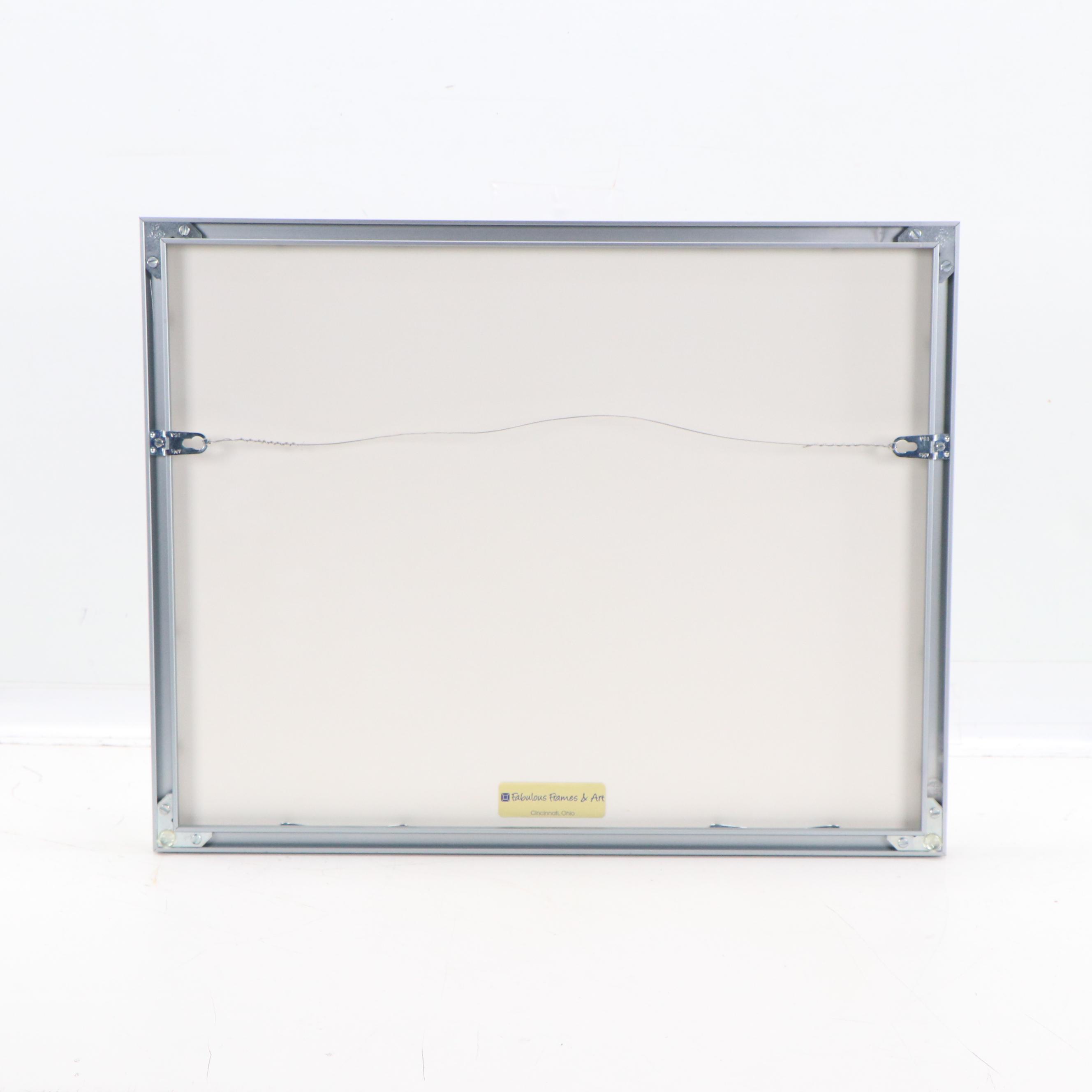 Digital Photograph of the Ohio State Marching Band and Crowd at a Game