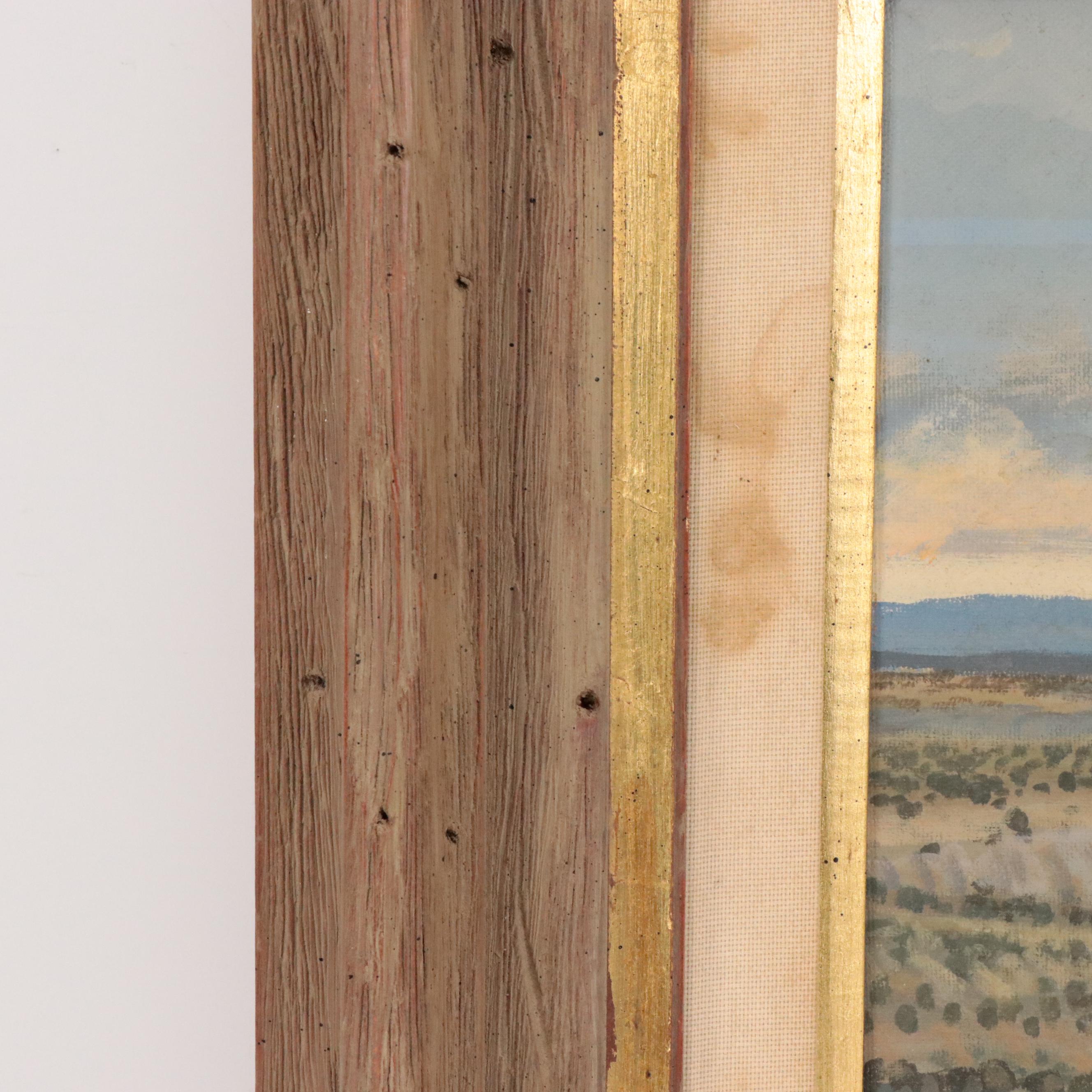 Roark Griffin Landscape Oil Painting "Evening Light, Southwest"